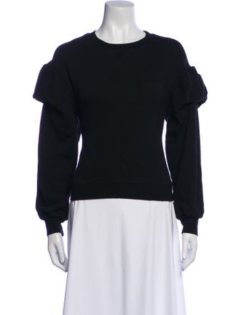 Ulla Johnson Crew Neck Long Sleeve Sweatshirt