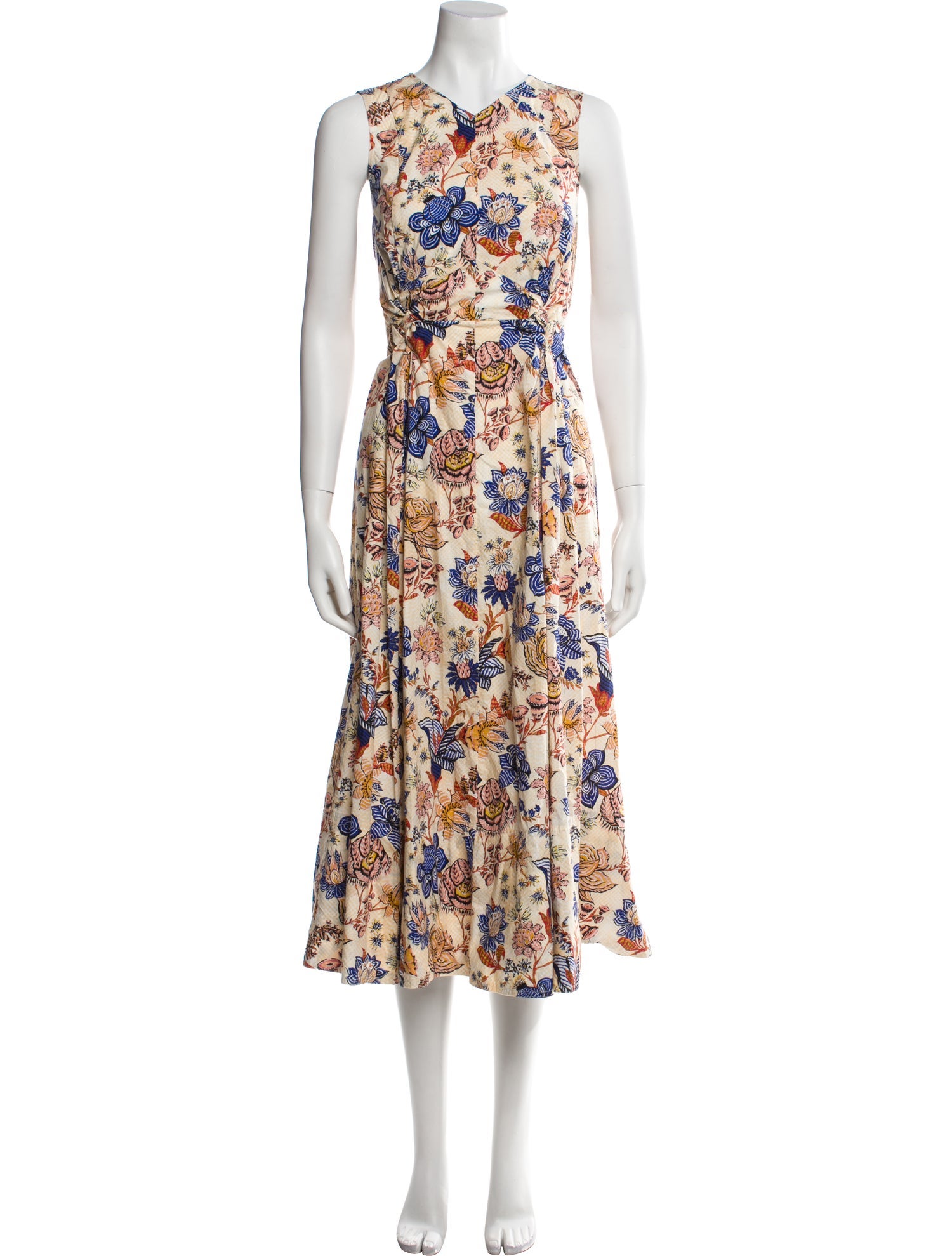 Ulla Johnson Floral Print Long Dress
