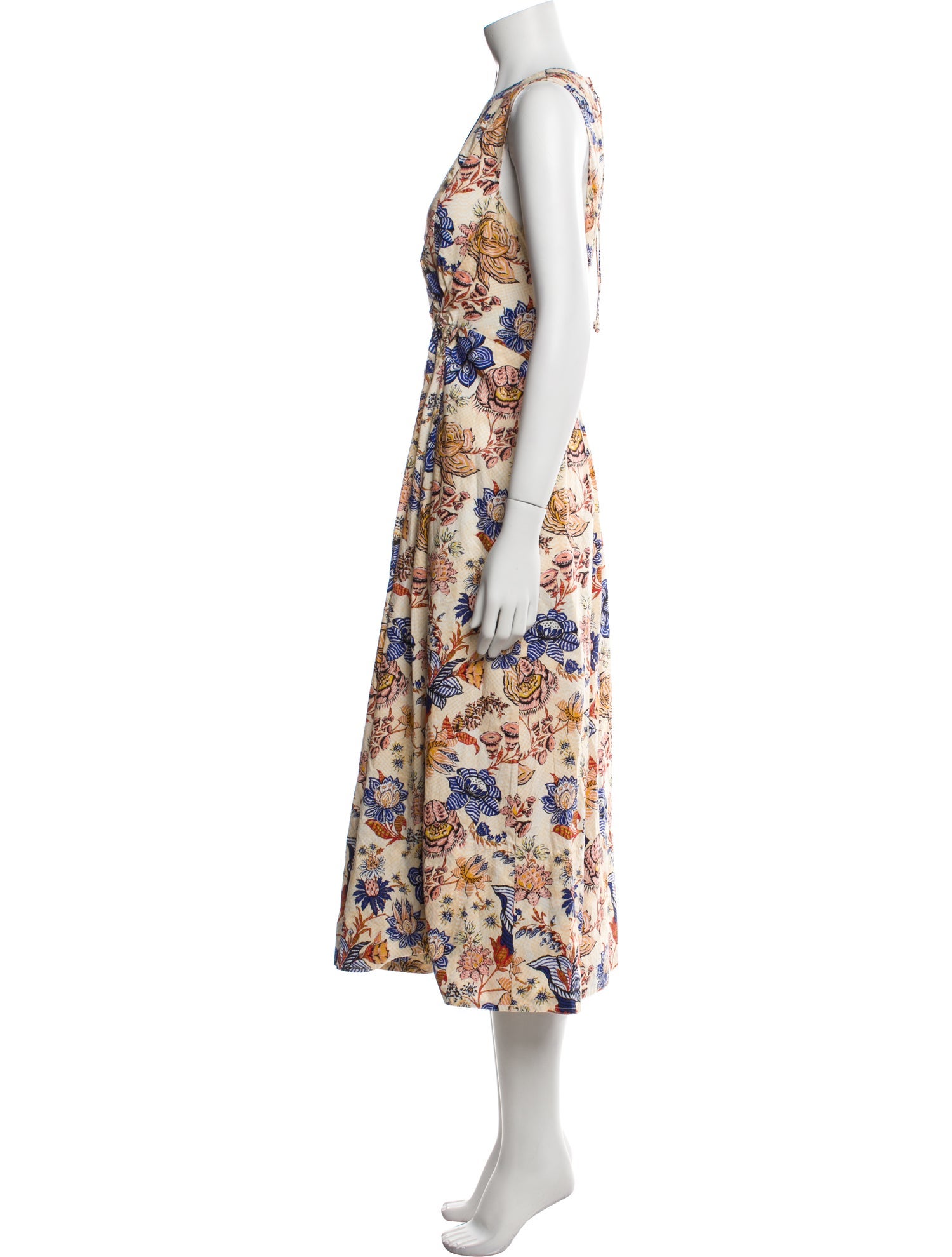 Ulla Johnson Floral Print Long Dress