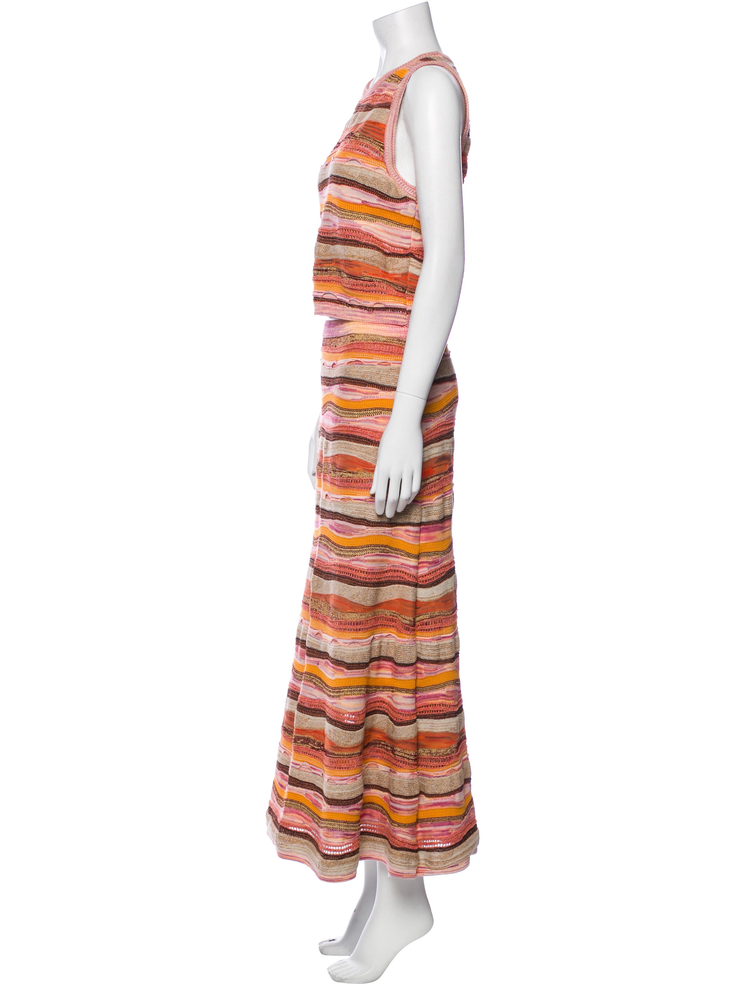 Ulla Johnson Striped Skirt Set