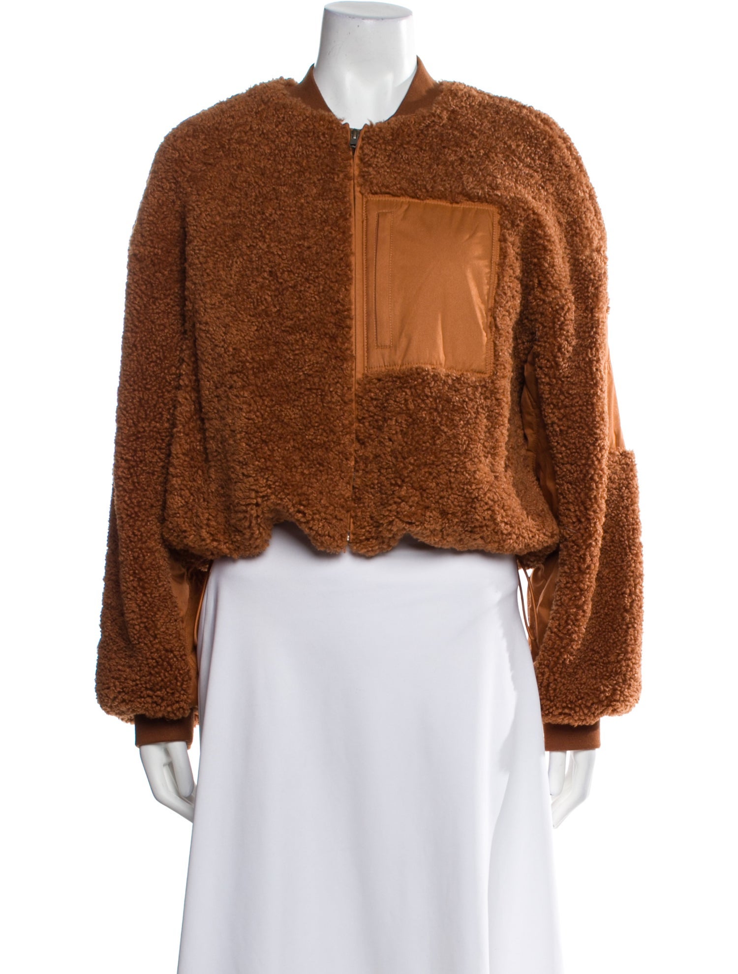 Ulla Johnson Faux Shearling Faux Fur Jacket