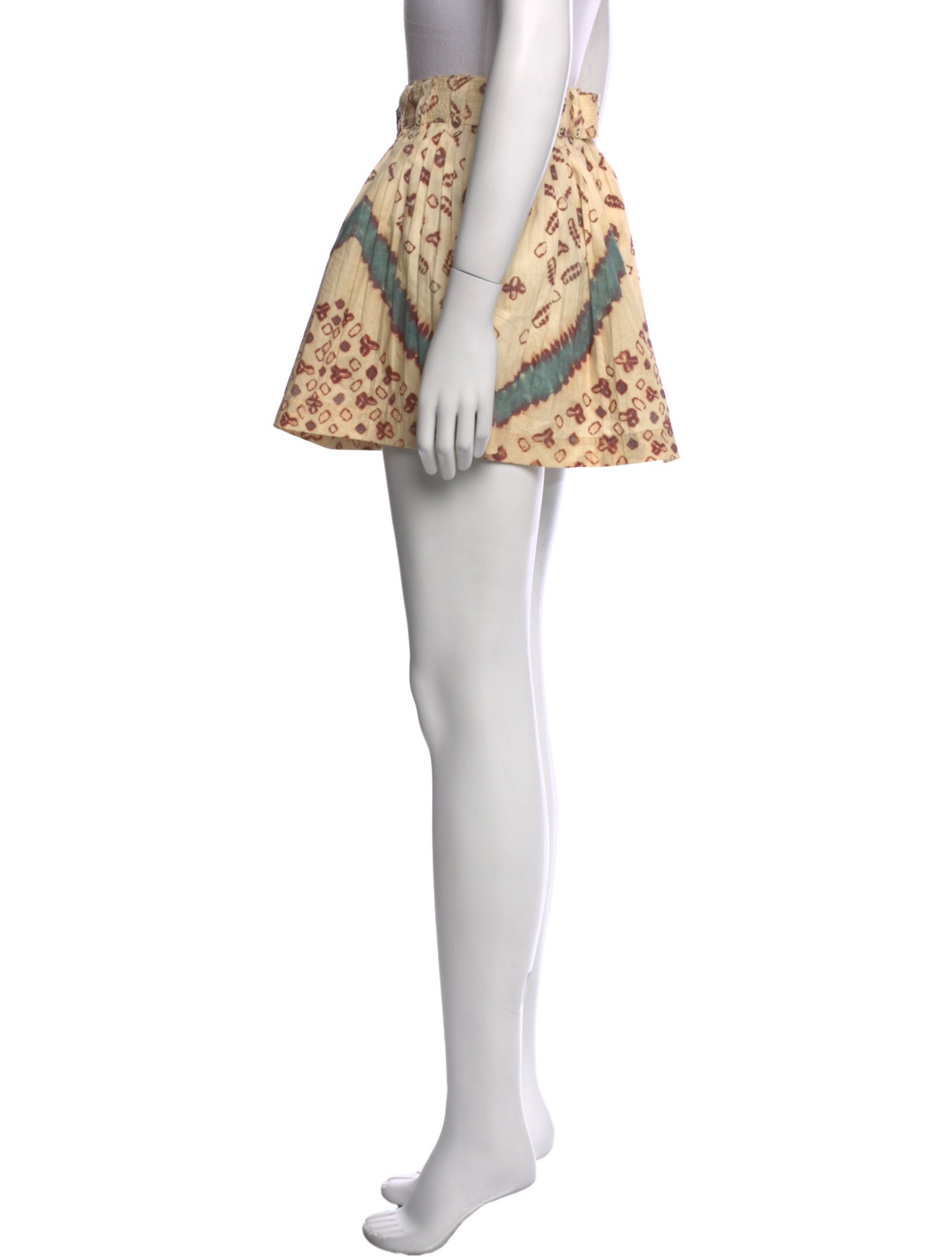 Ulla Johnson Printed Mini Shorts