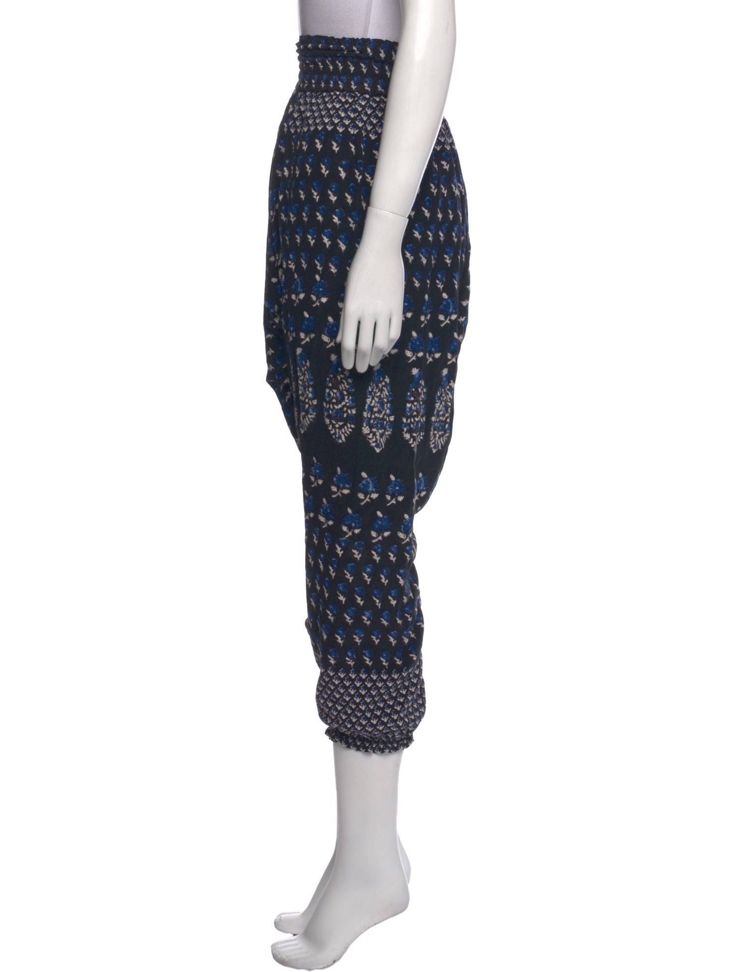 Ulla Johnson Silk Skinny Leg Pants