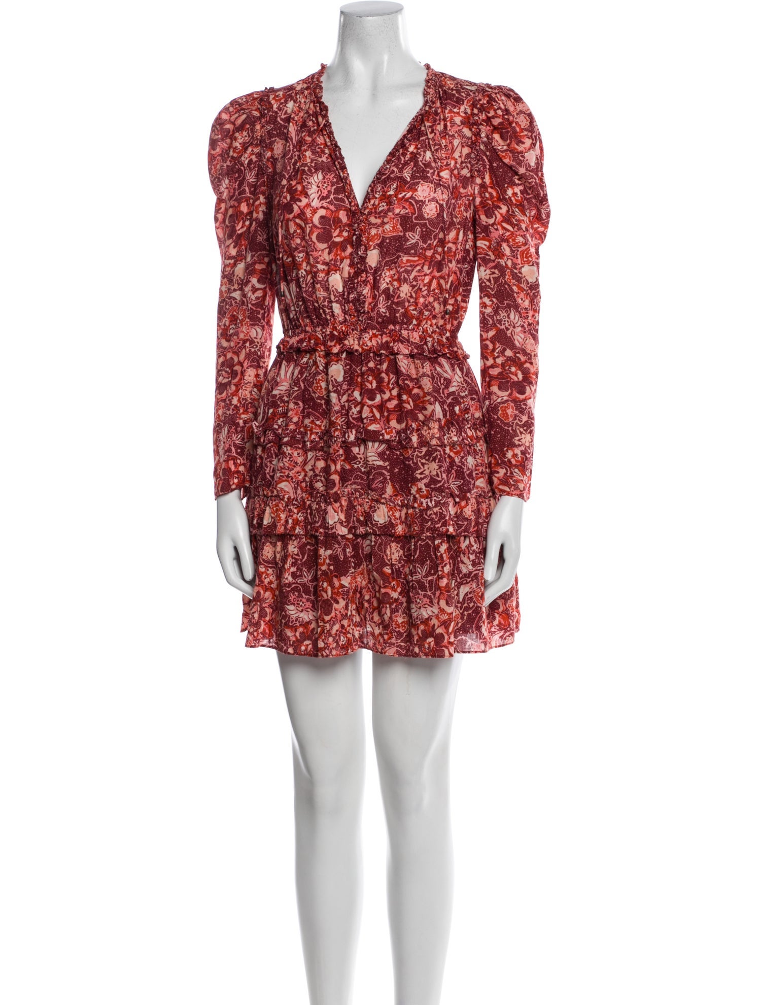 Ulla Johnson Floral Print Mini Dress
