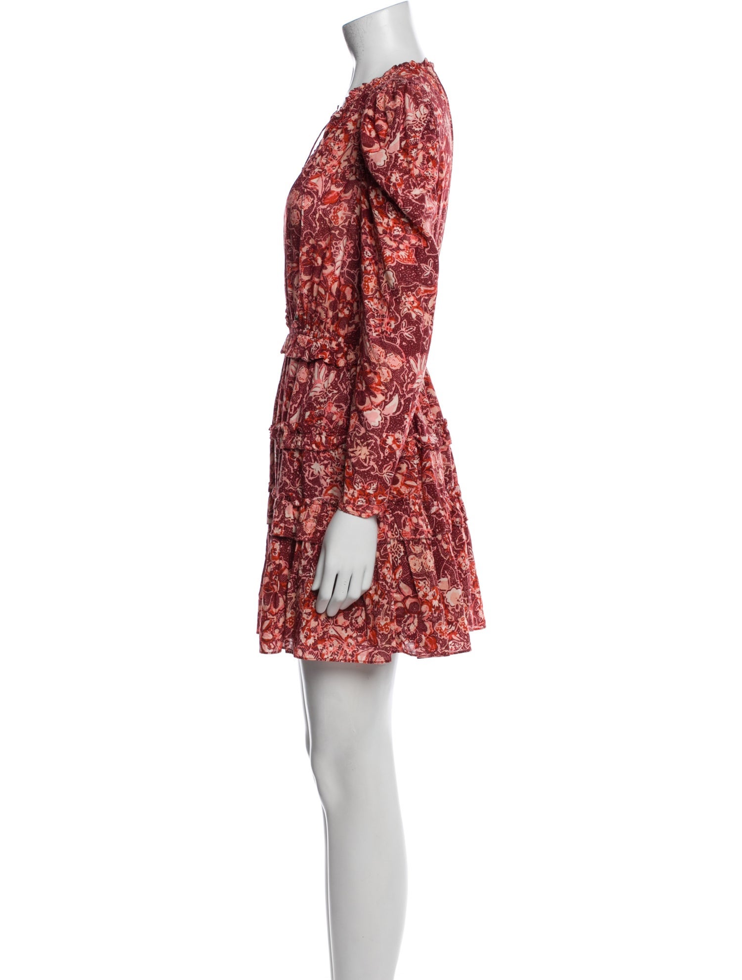 Ulla Johnson Floral Print Mini Dress