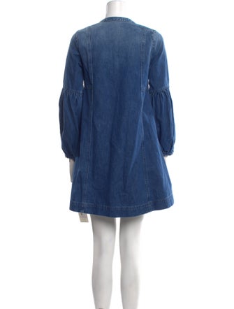 Ulla Johnson Crew Neck Mini Dress