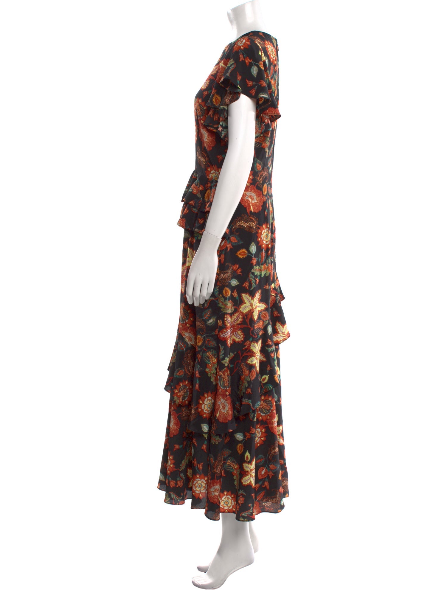 Ulla Johnson Silk Midi Length Dress