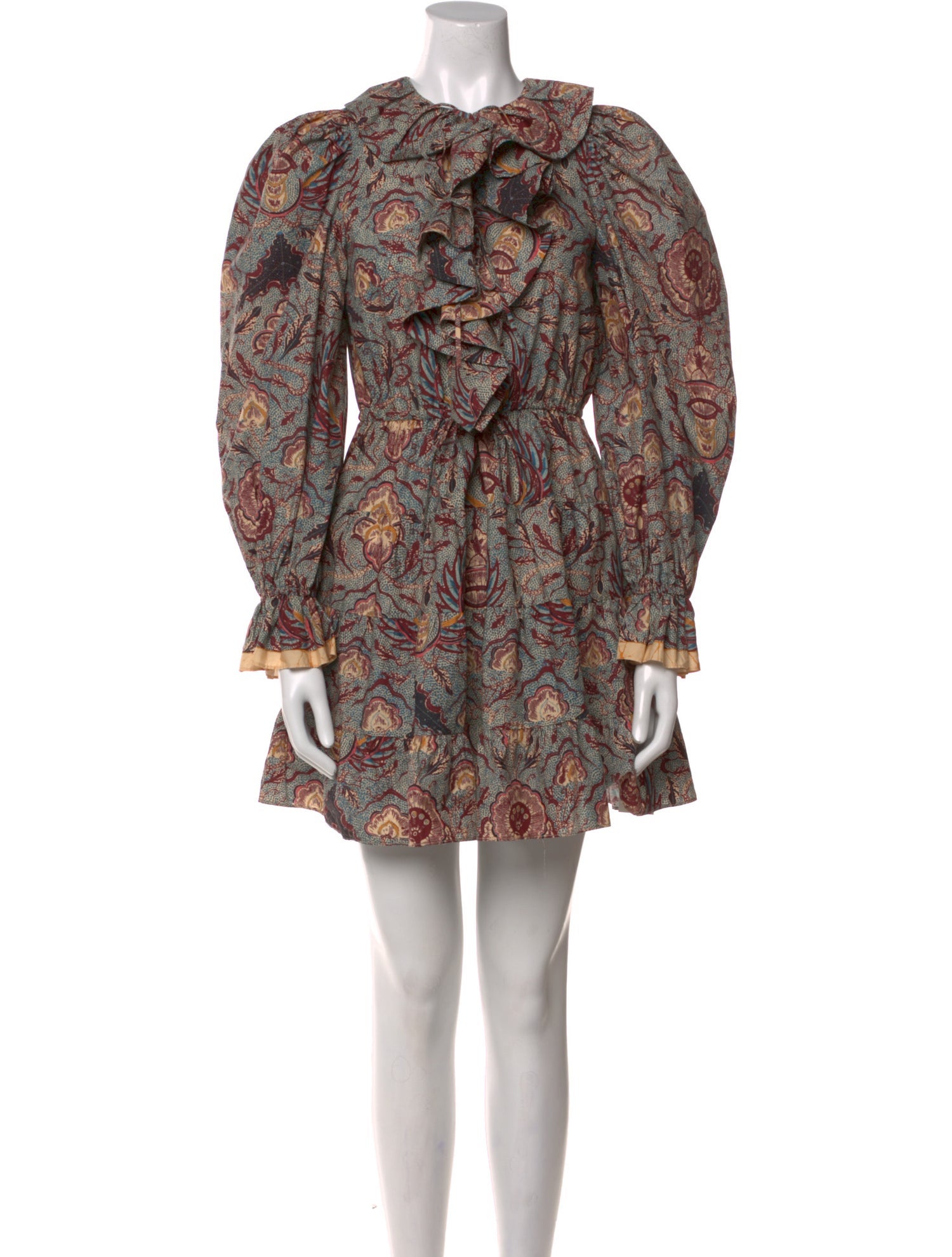 Ulla Johnson Paisley Print Mini Dress