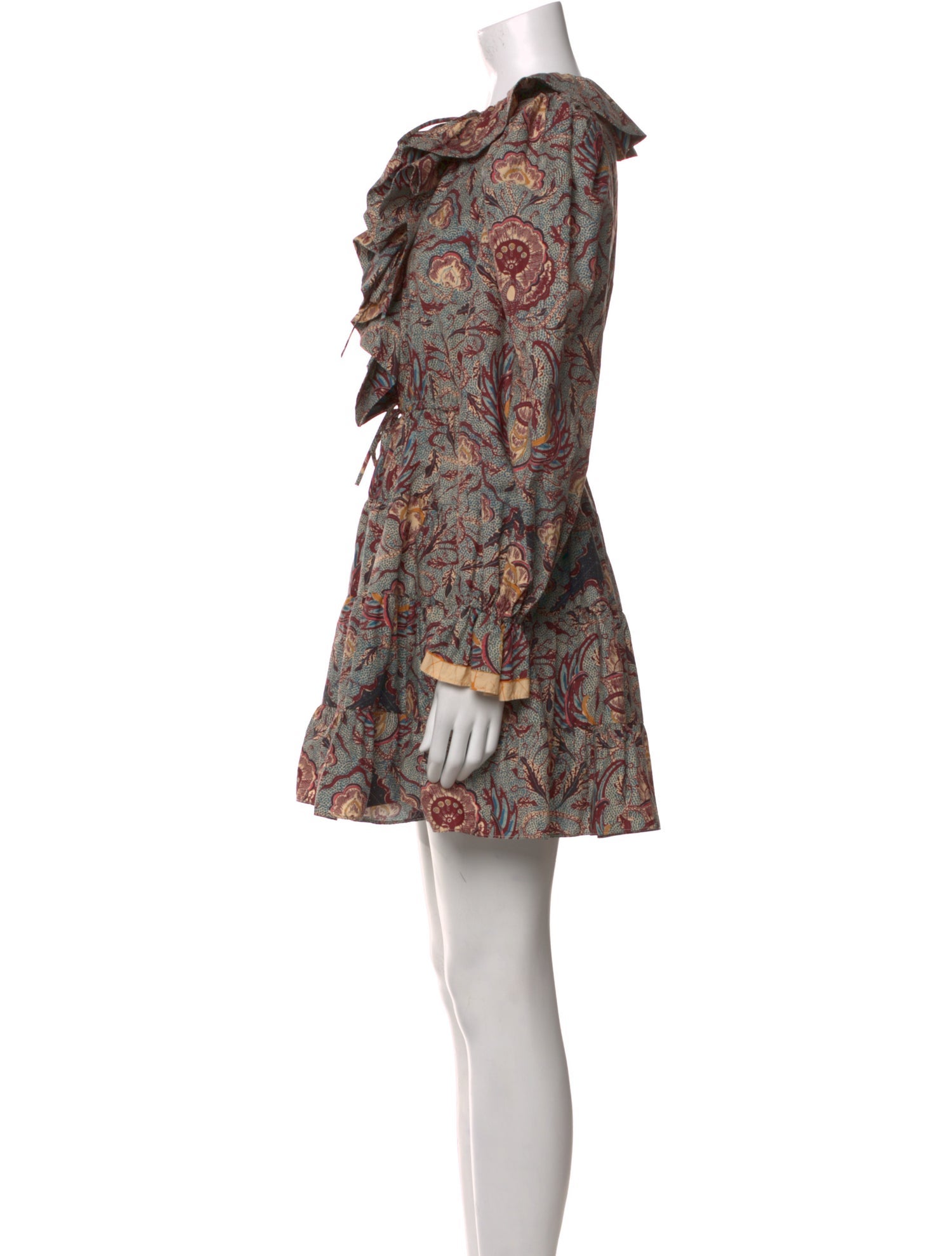 Ulla Johnson Paisley Print Mini Dress