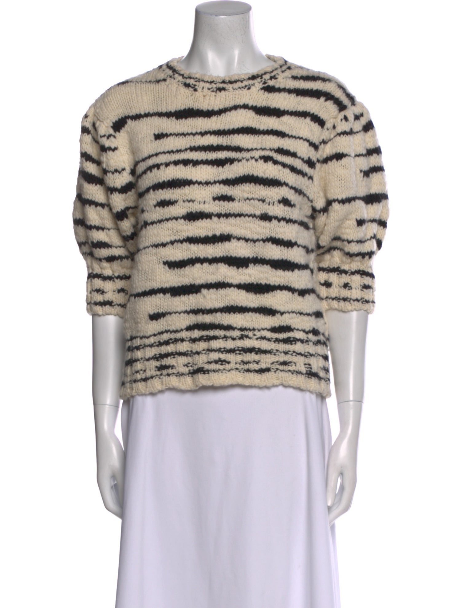 Ulla Johnson Merino Wool Printed Sweater