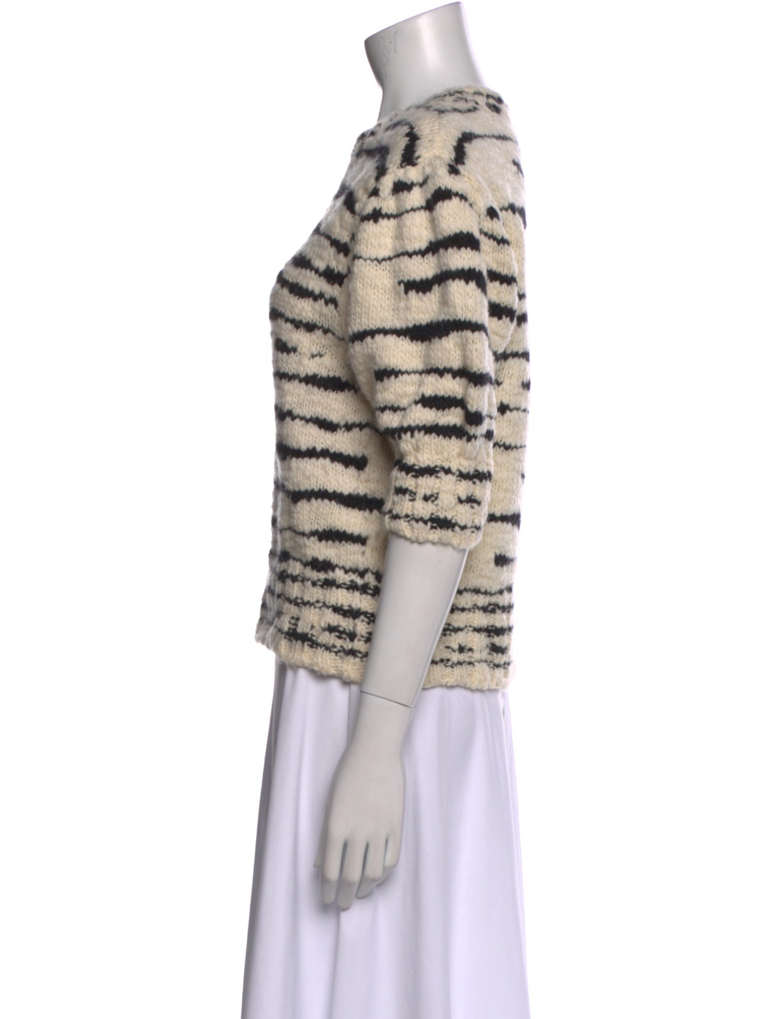 Ulla Johnson Merino Wool Printed Sweater