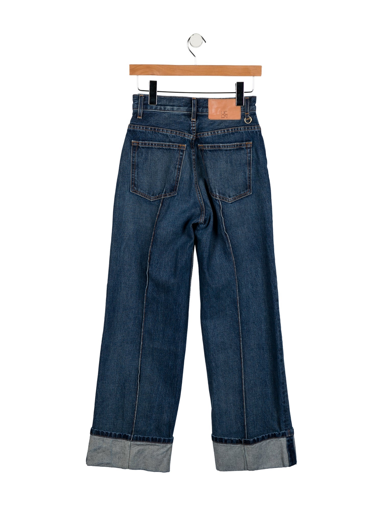 Ulla Johnson High-Rise Straight Leg Jeans
