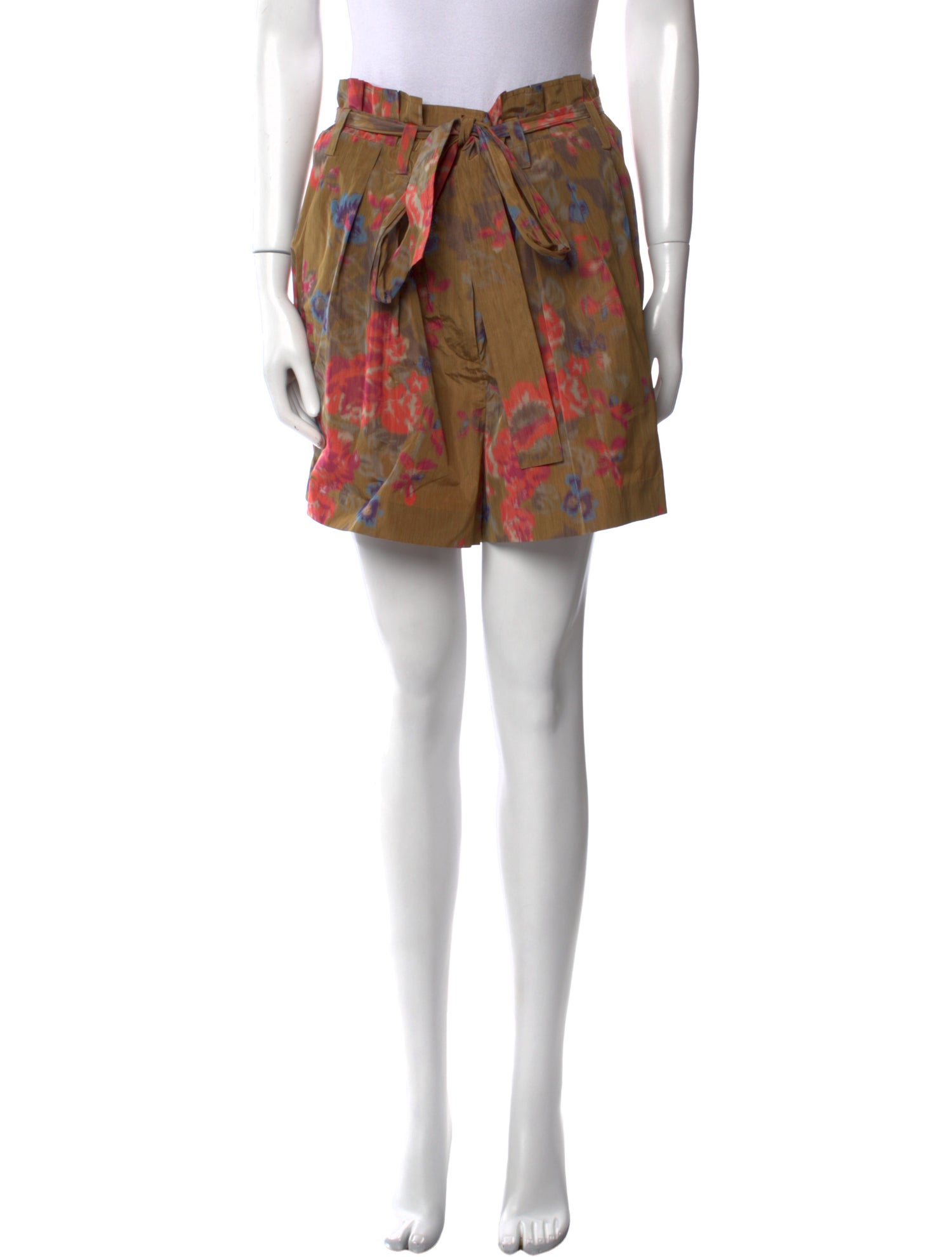 Ulla Johnson Tie-Dye Print Knee-Length Shorts