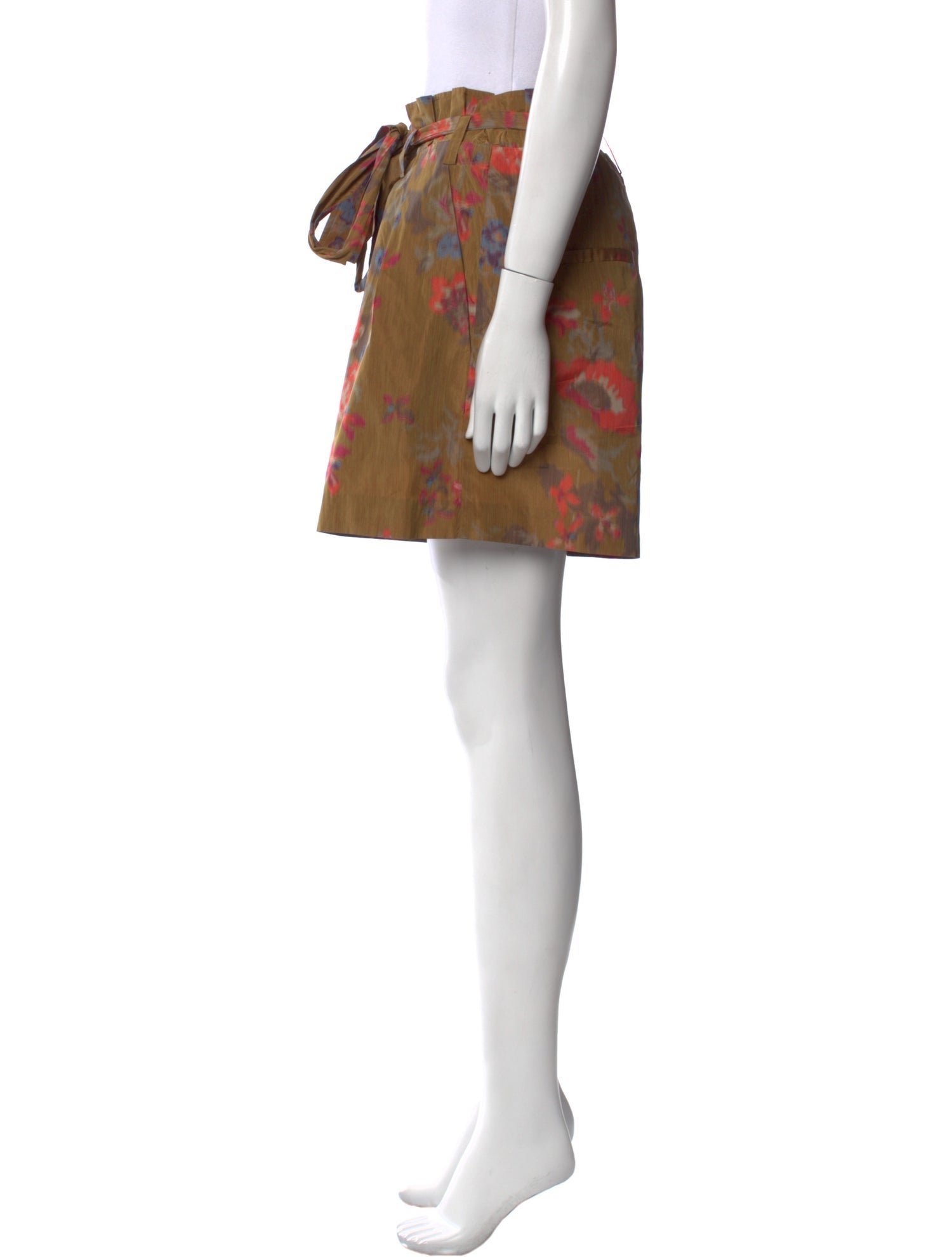 Ulla Johnson Tie-Dye Print Knee-Length Shorts