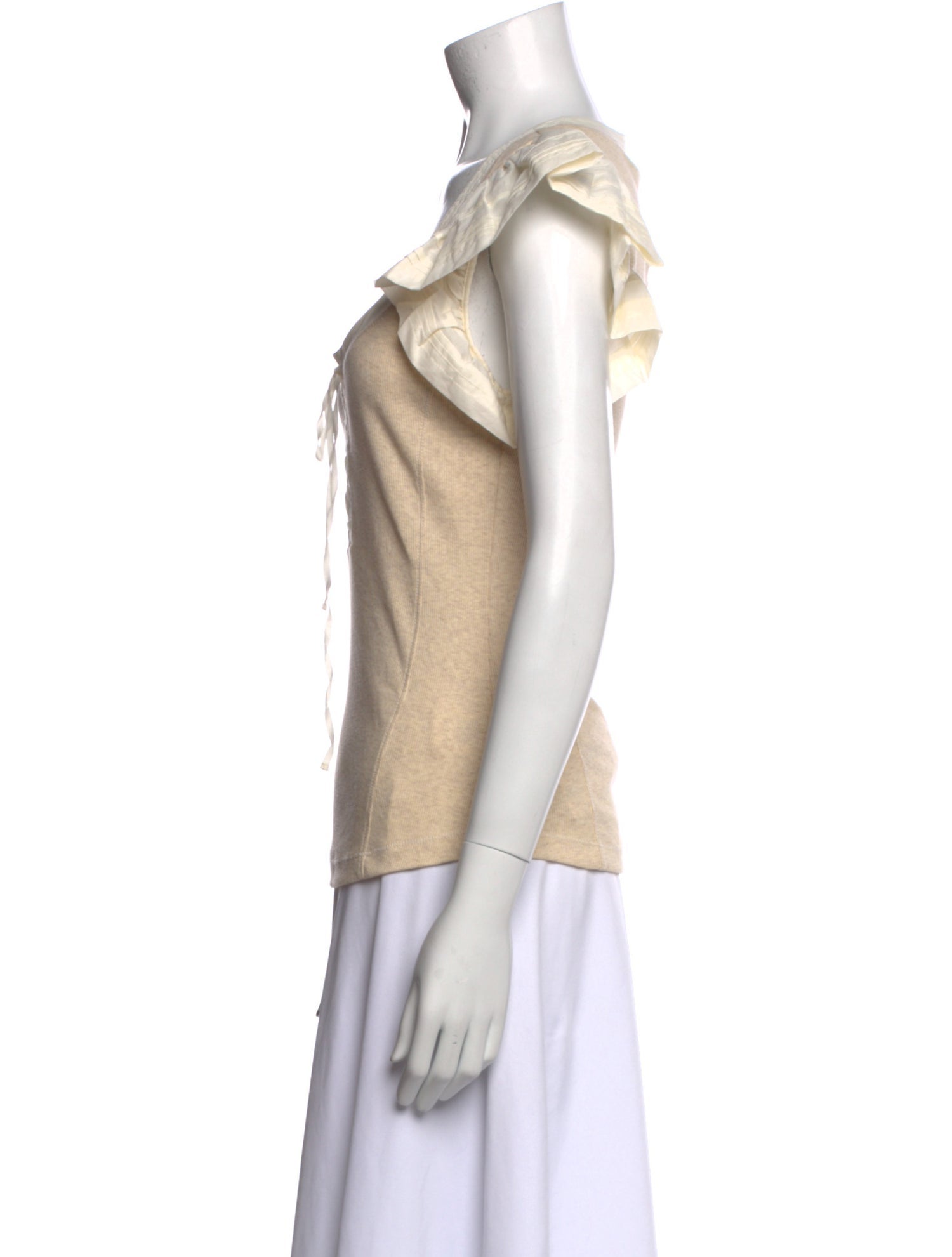 Ulla Johnson Scoop Neck Short Sleeve Top w/ Tags