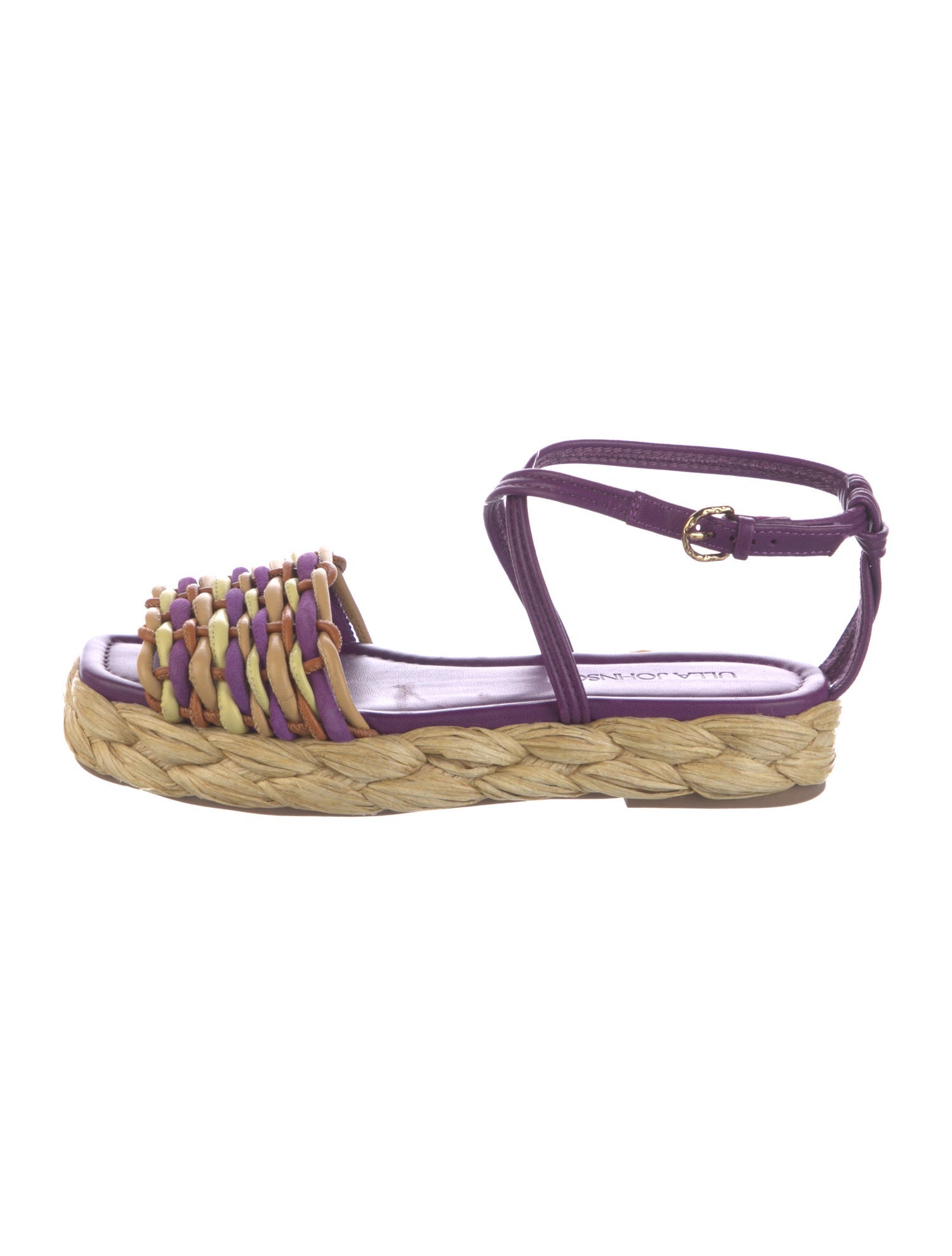 Ulla Johnson Raffia Printed Espadrilles