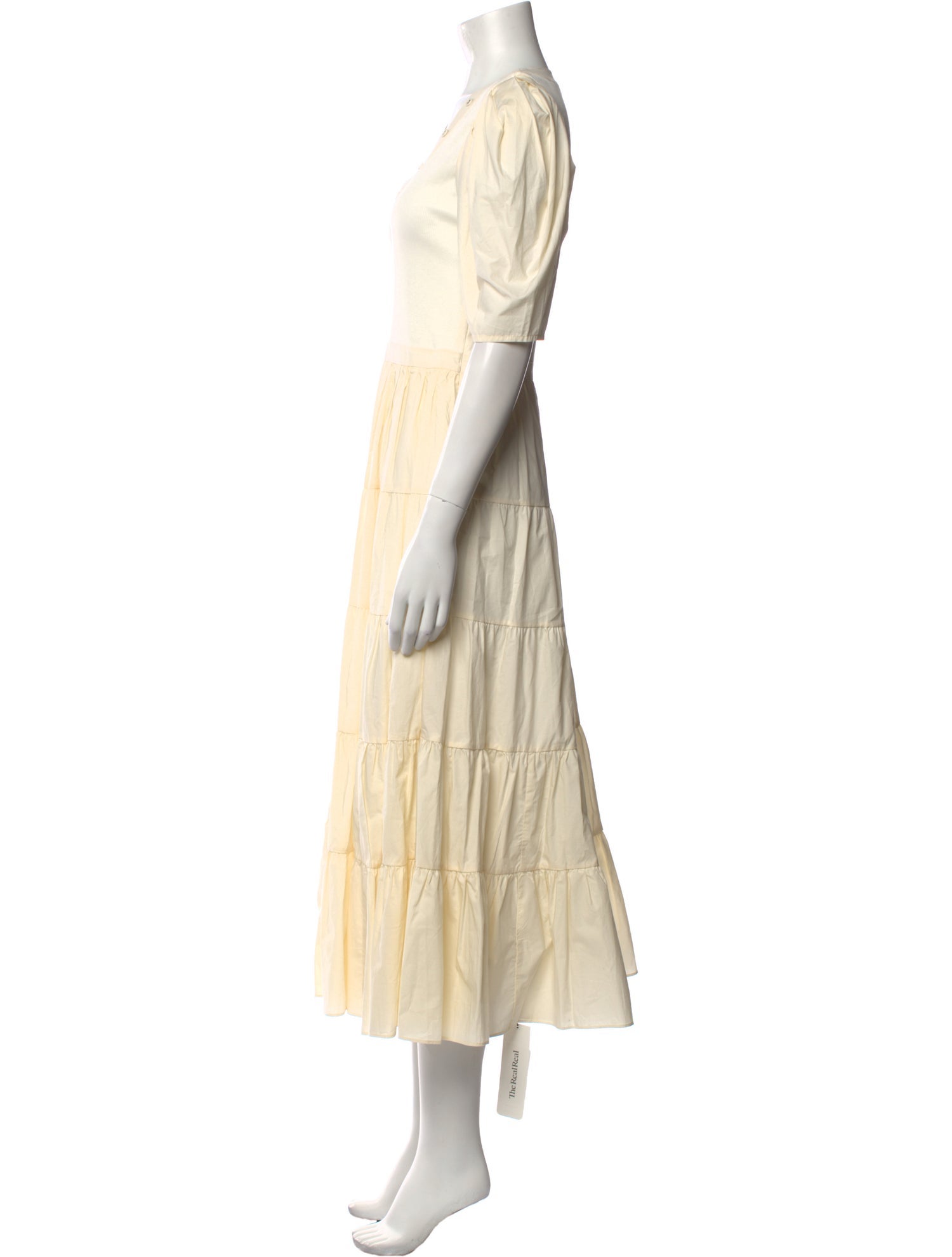 Ulla Johnson V-Neck Long Dress