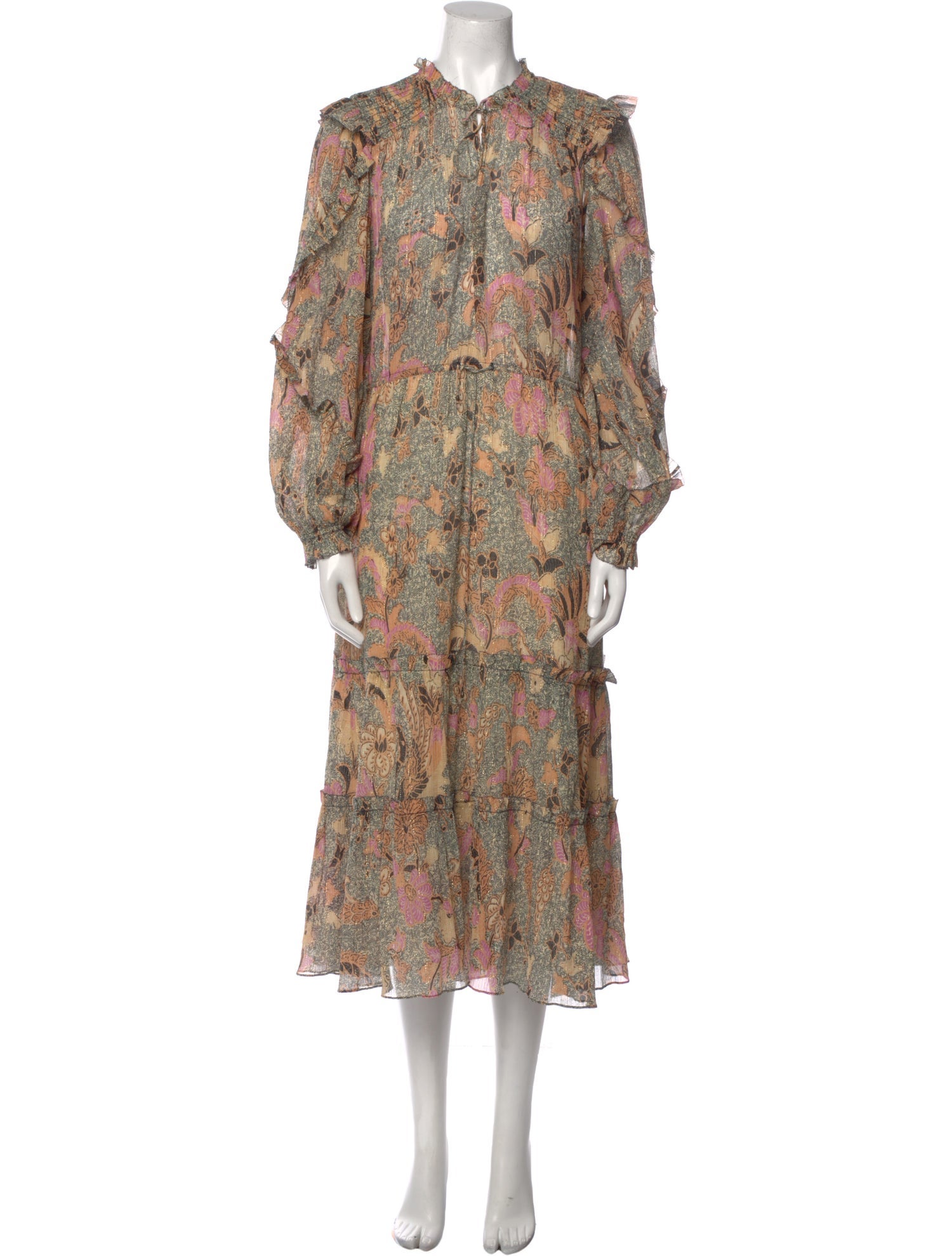 Ulla Johnson Printed Long Dress