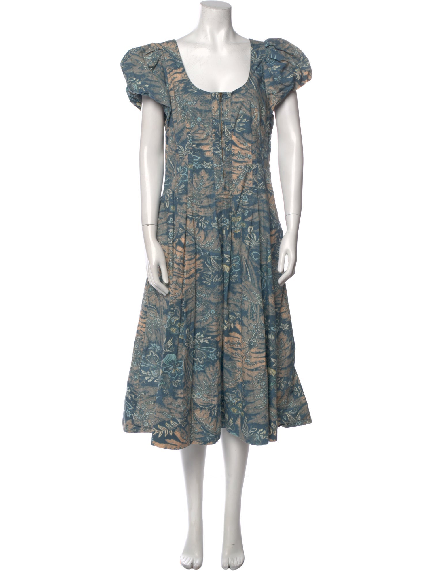 Ulla Johnson Printed Midi Length Dress
