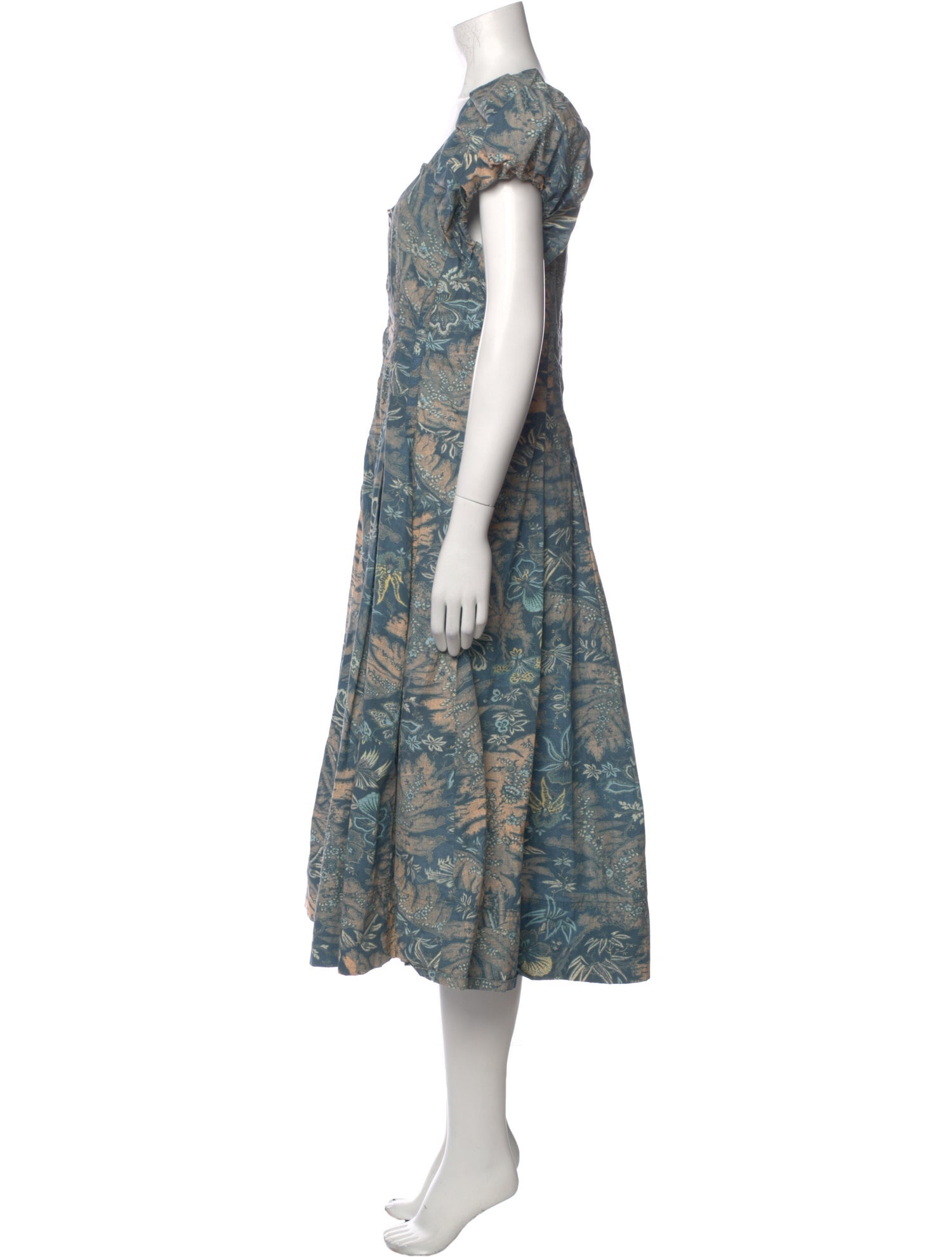 Ulla Johnson Printed Midi Length Dress