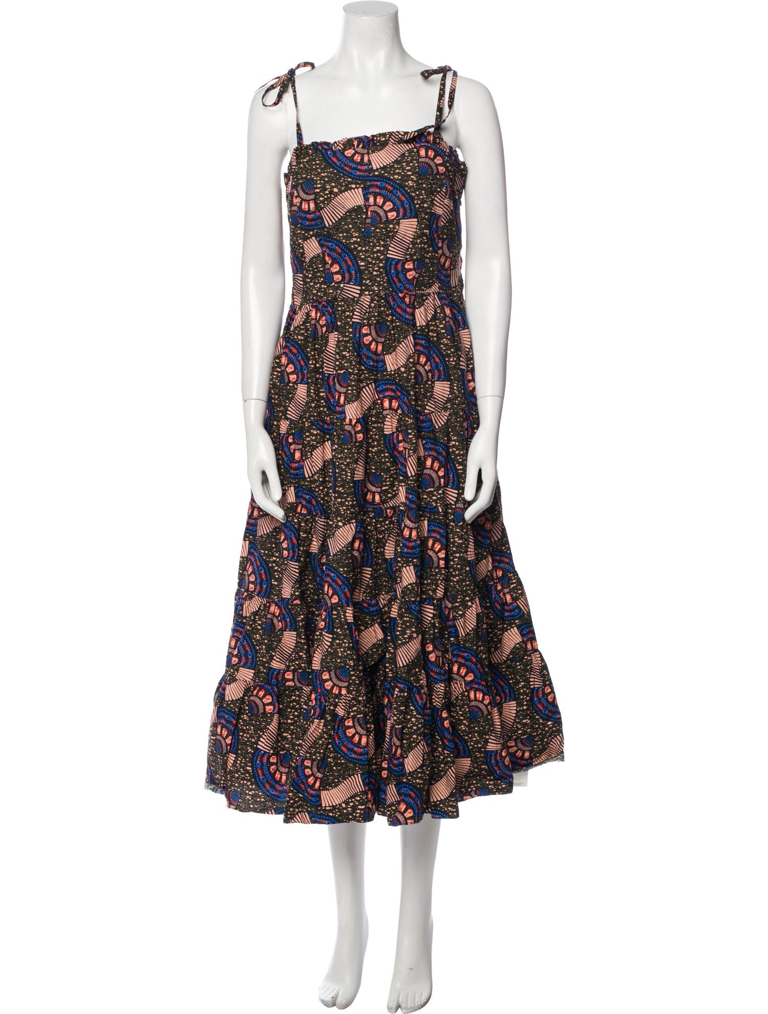 Ulla Johnson Floral Print Long Dress