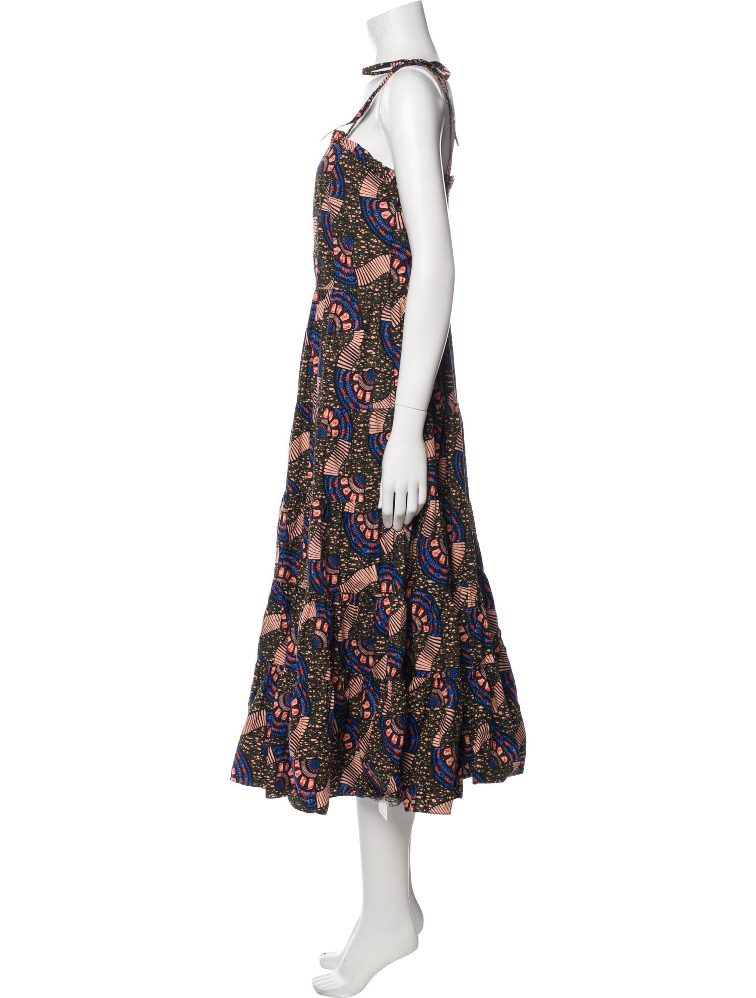 Ulla Johnson Floral Print Long Dress