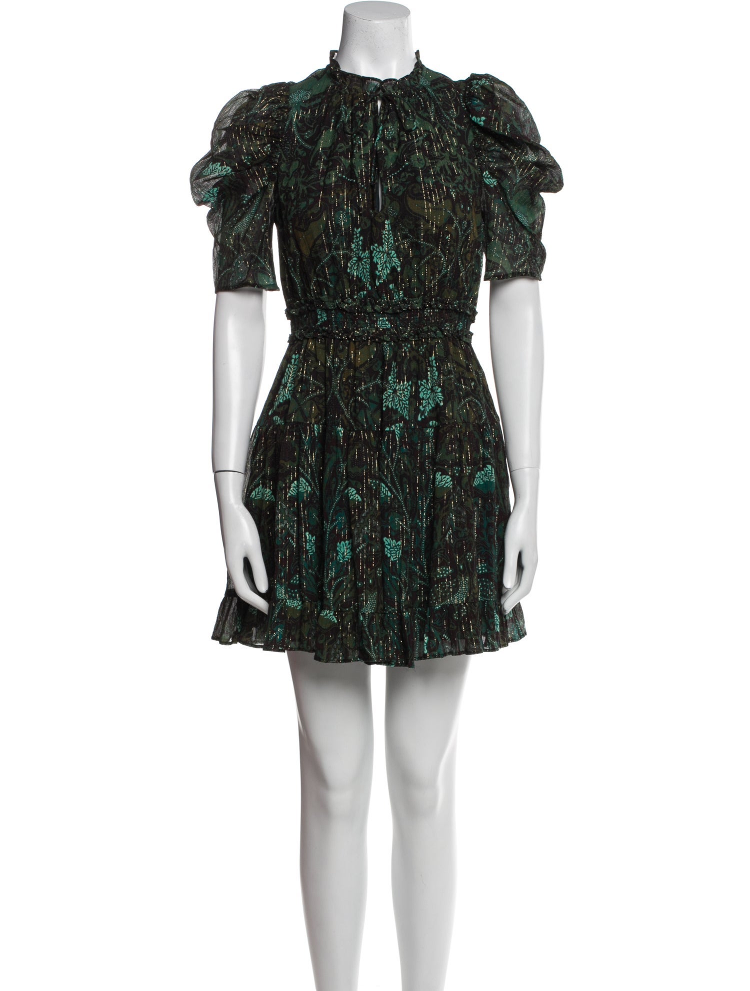 Ulla Johnson Floral Print Mini Dress