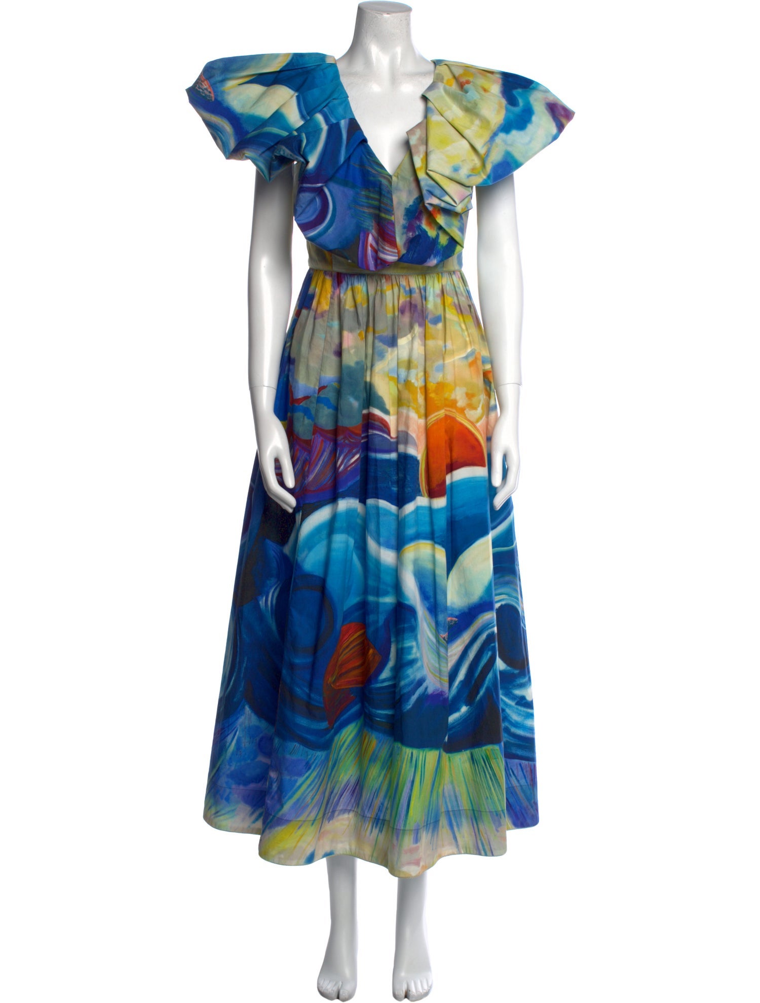 Ulla Johnson Printed Long Dress