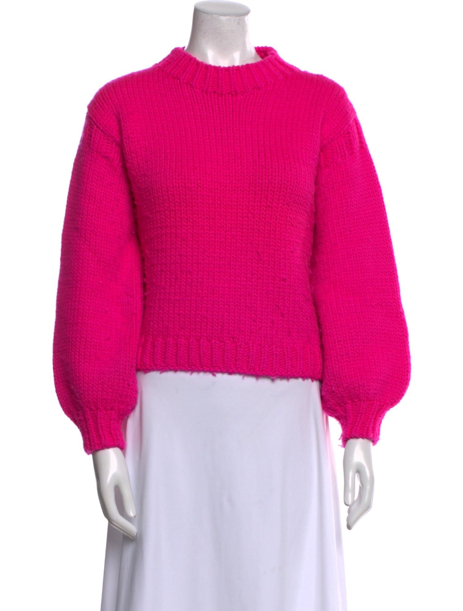Ulla Johnson Merino Wool Mock Neck Sweater