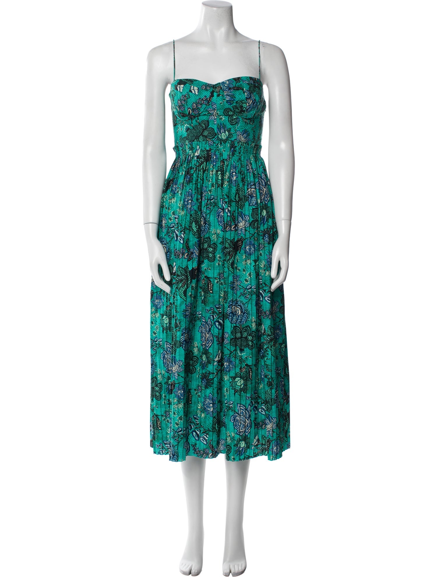 Ulla Johnson Floral Print Long Dress w/ Tags