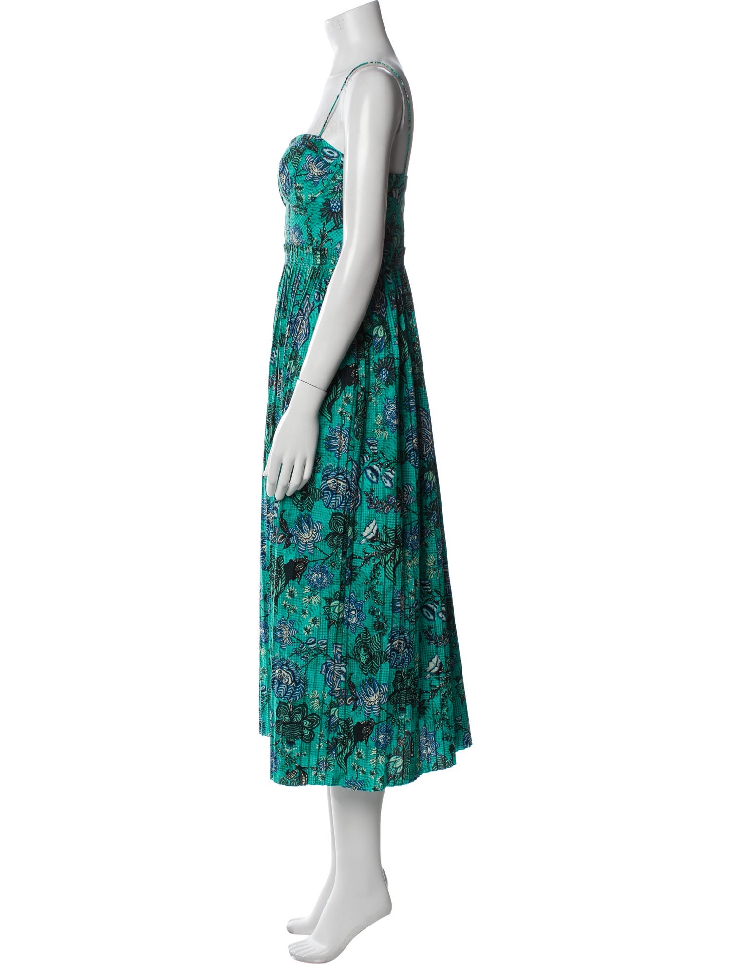 Ulla Johnson Floral Print Long Dress w/ Tags