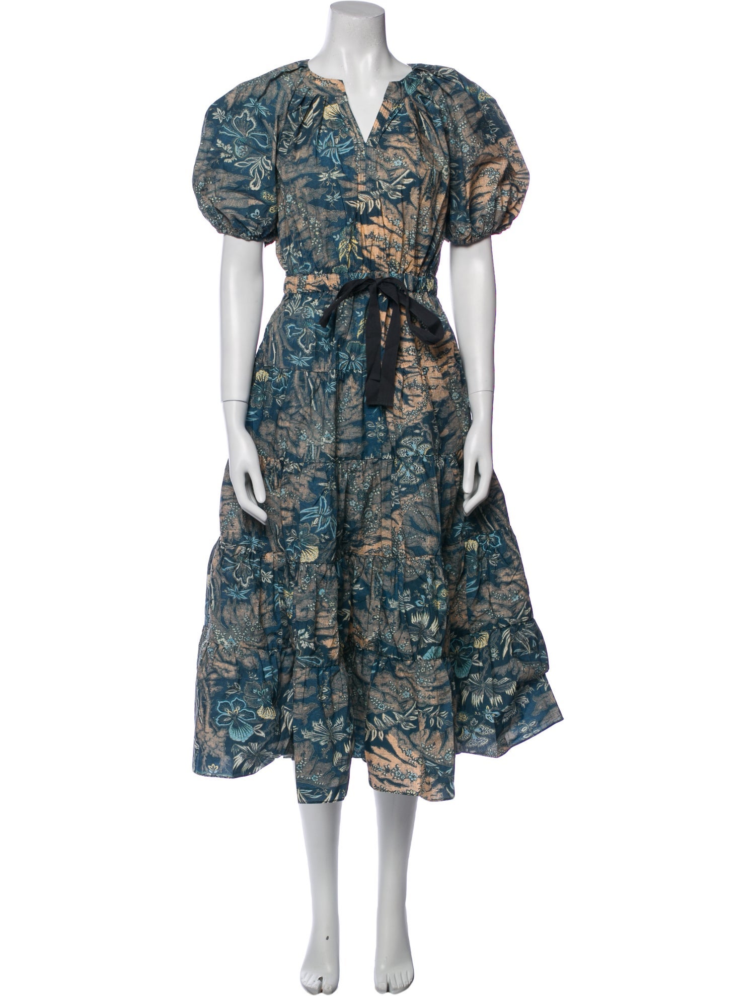 Ulla Johnson Floral Print Long Dress