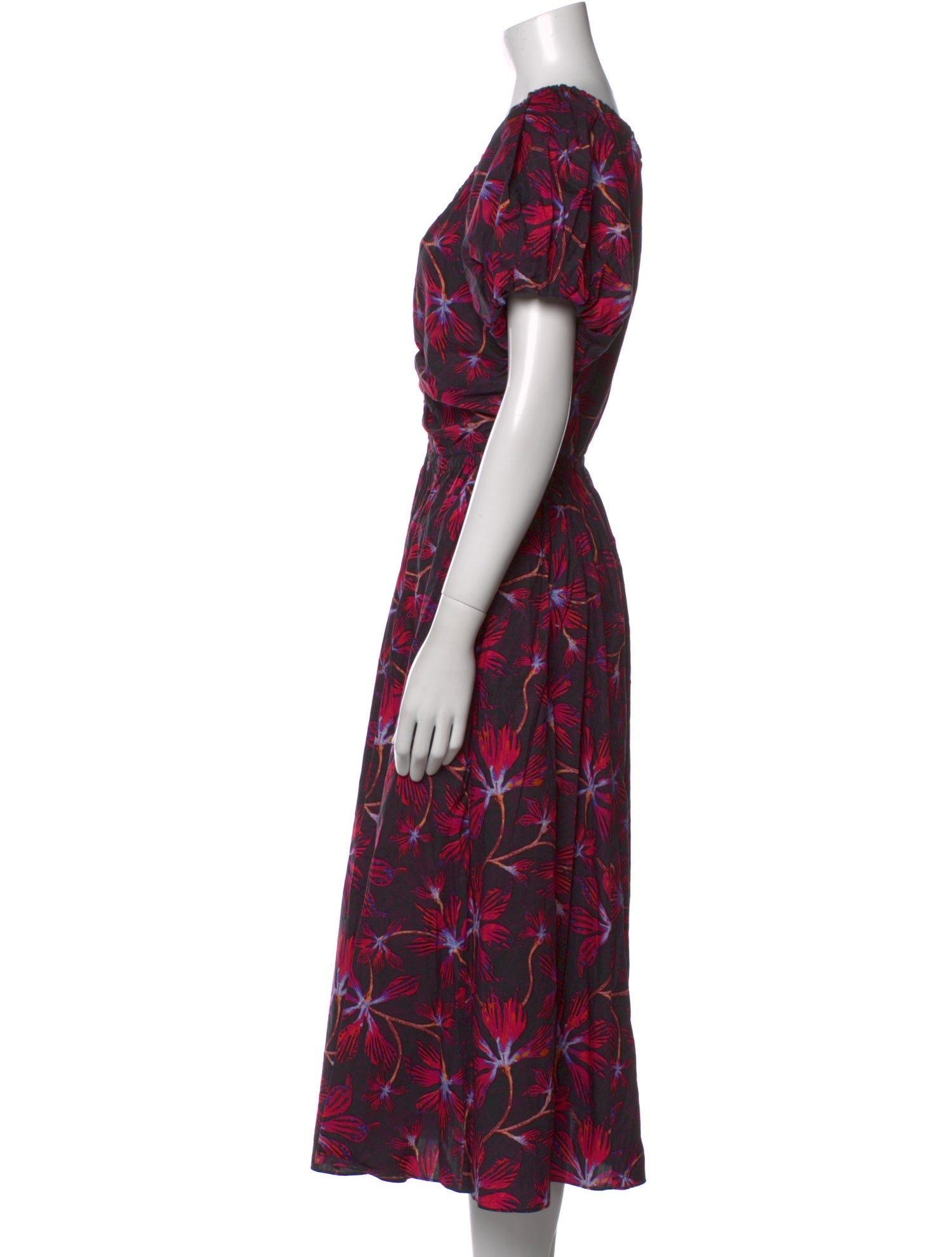 Ulla Johnson Floral Print Long Dress