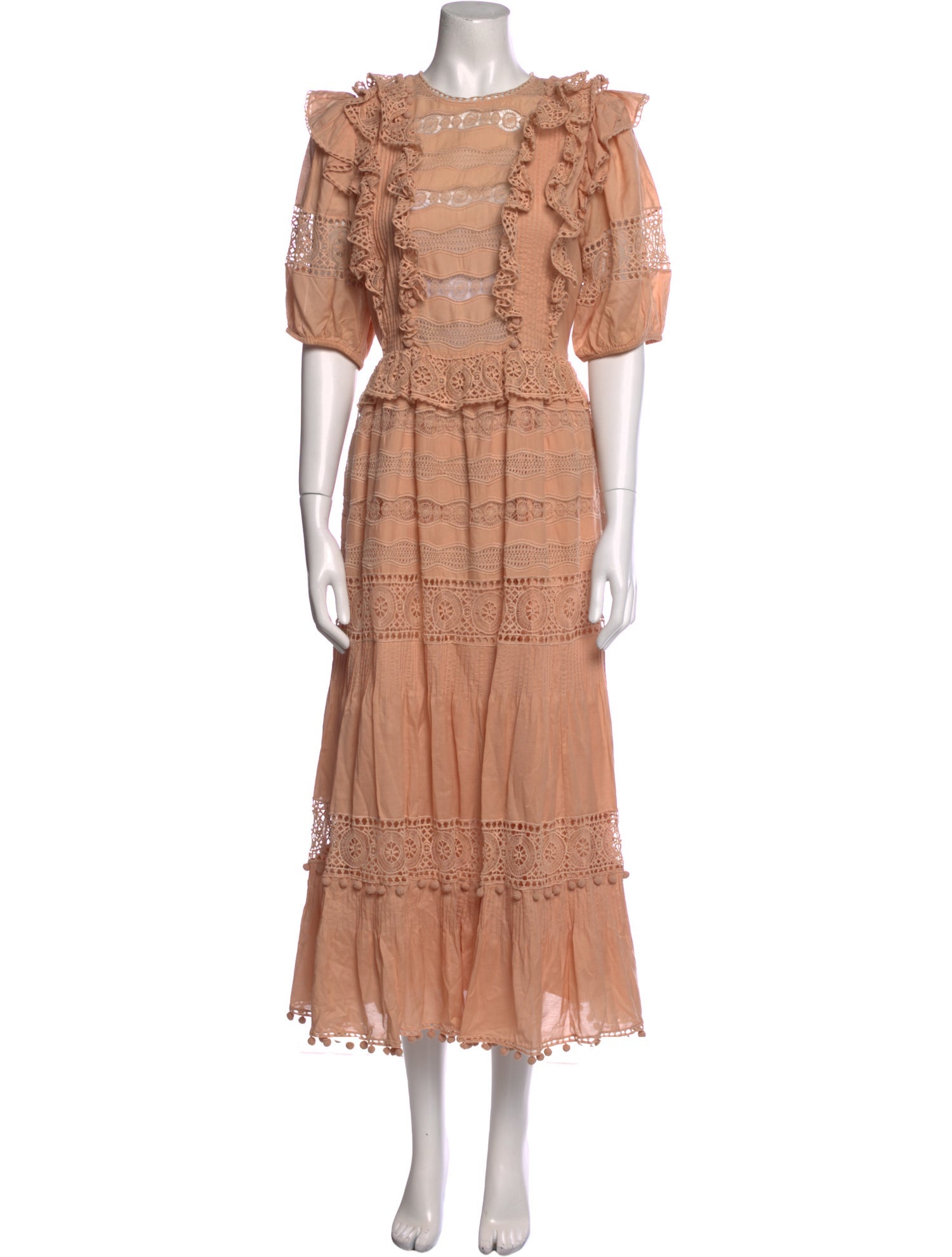 Ulla Johnson Crew Neck Long Dress