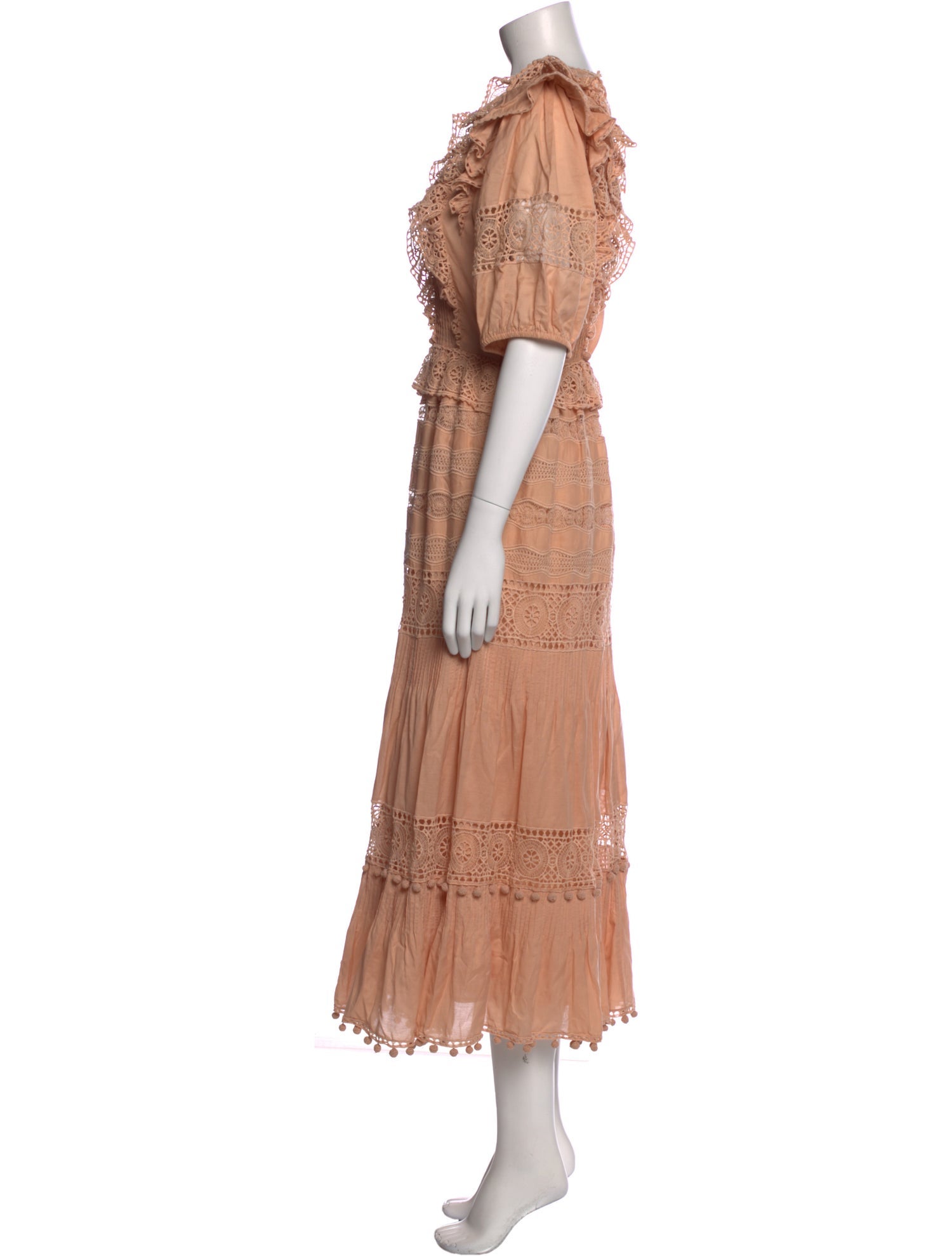 Ulla Johnson Crew Neck Long Dress