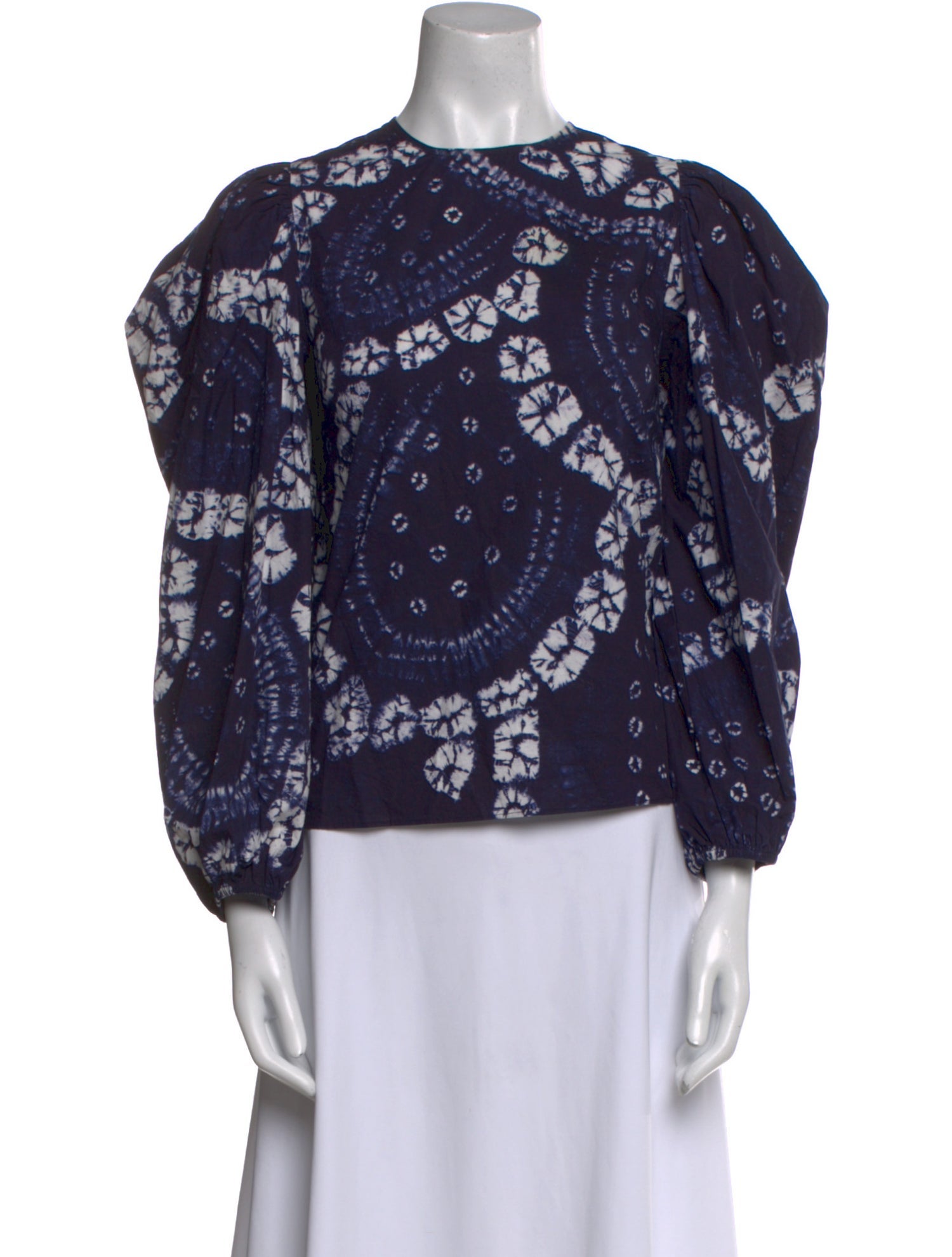 Ulla Johnson Lace Pattern Crew Neck Blouse