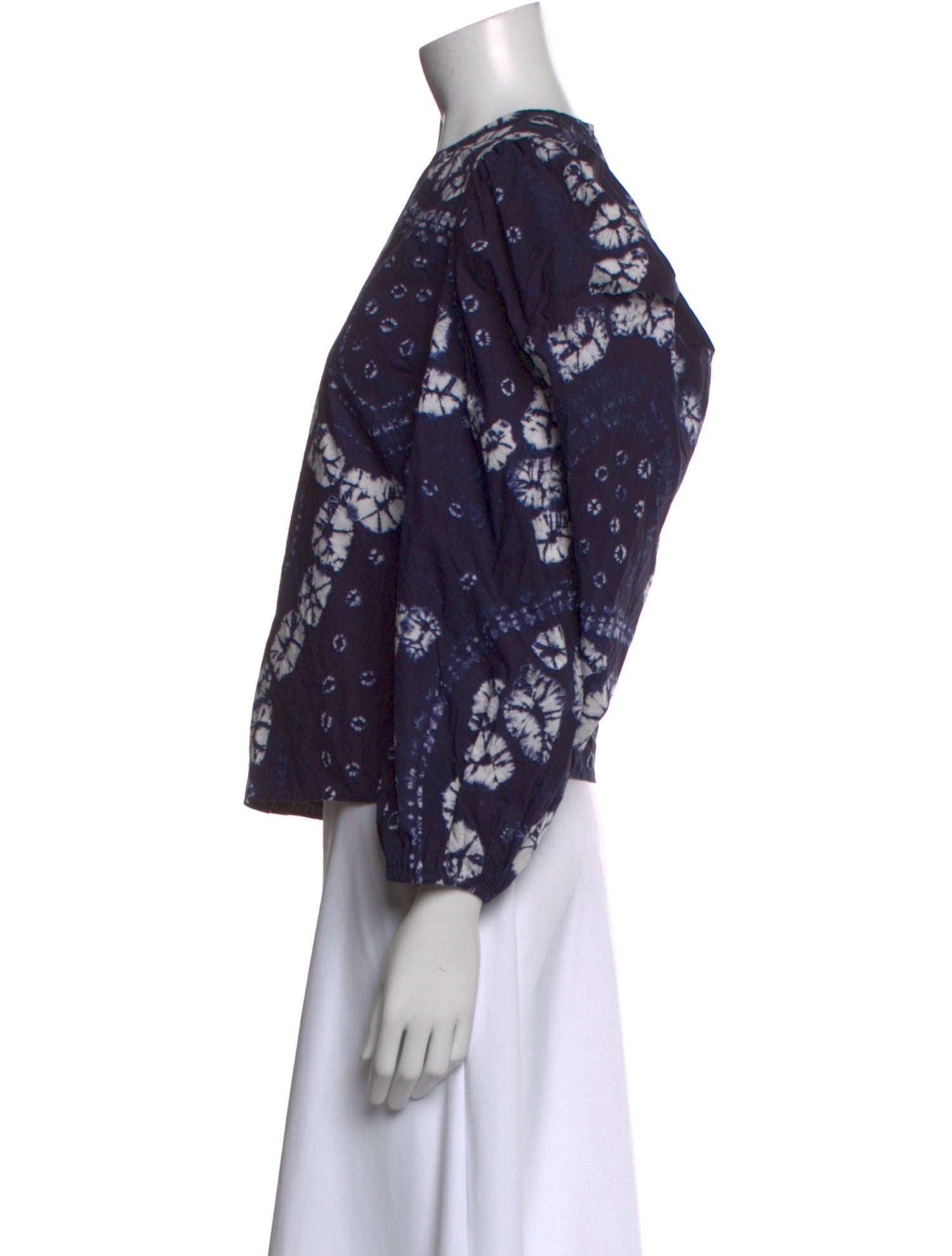 Ulla Johnson Lace Pattern Crew Neck Blouse