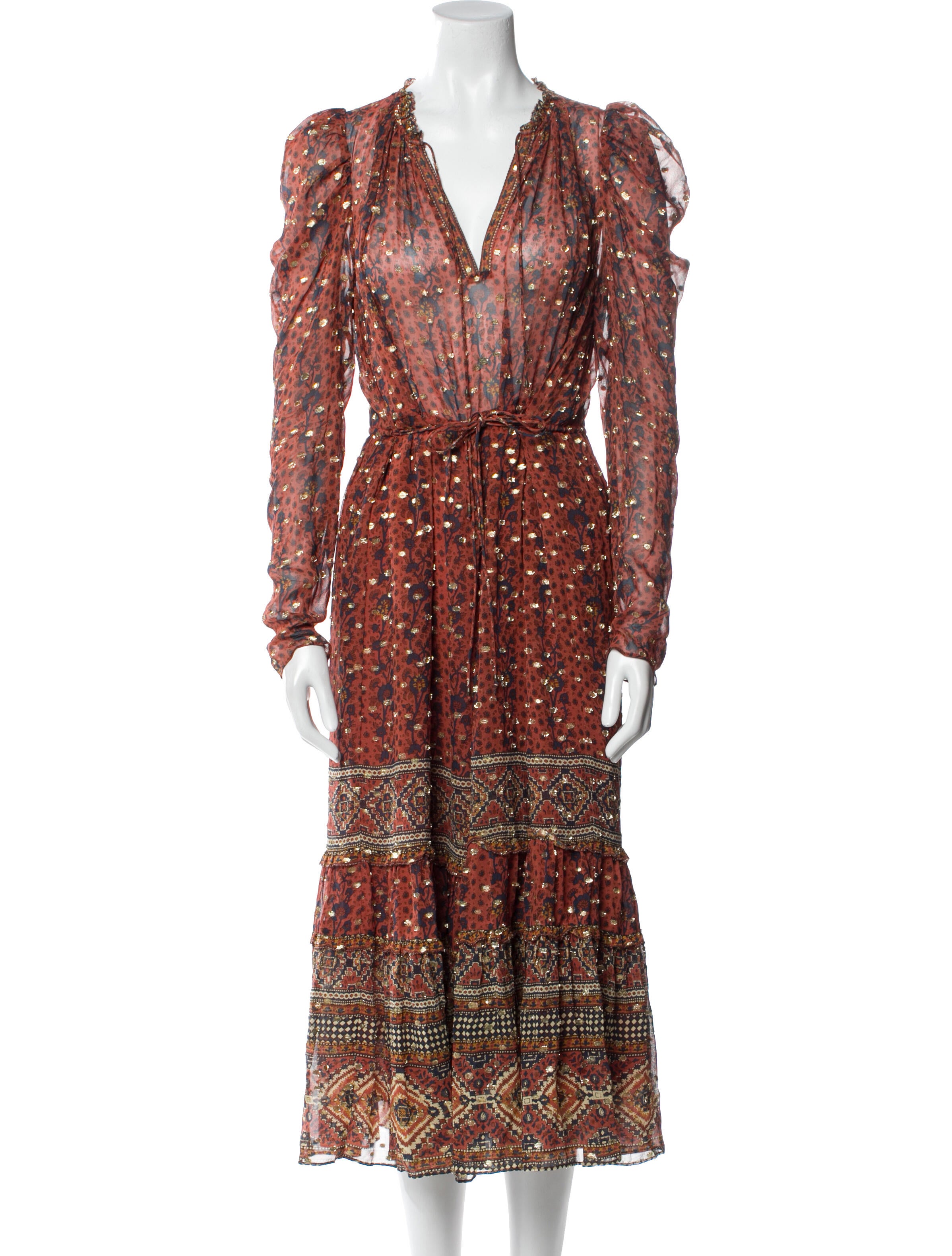 Ulla Johnson Silk Long Dress