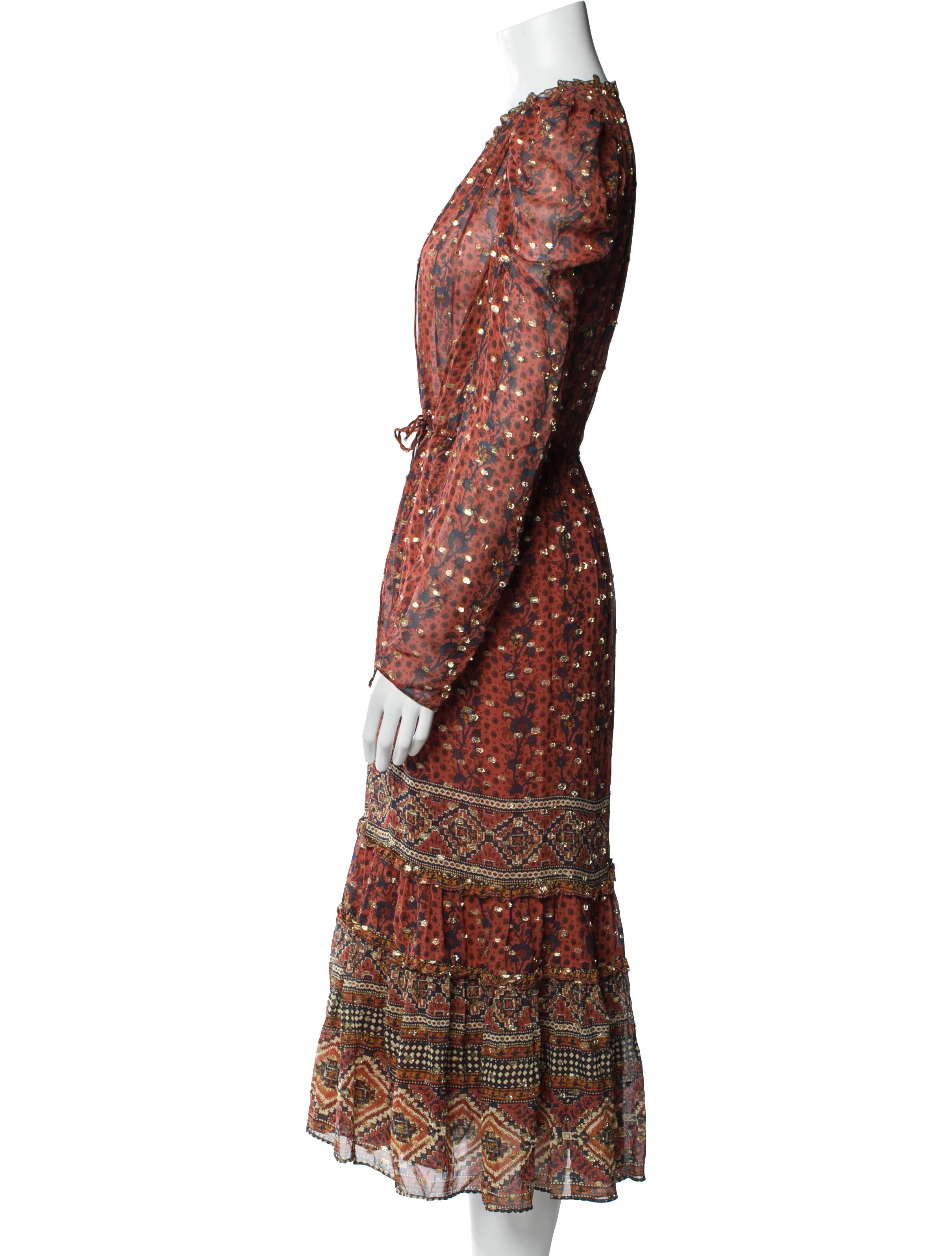 Ulla Johnson Silk Long Dress