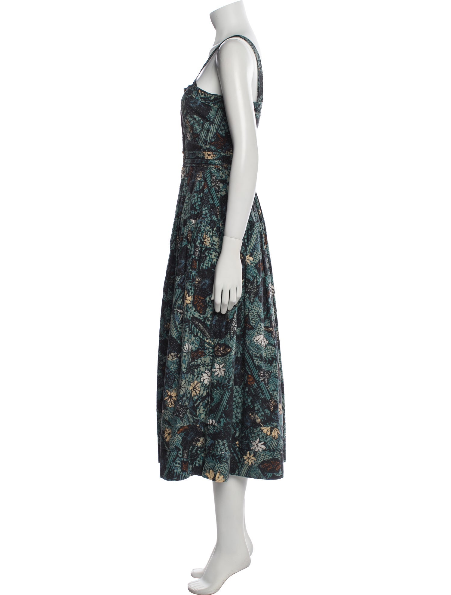 Ulla Johnson Floral Print Long Dress