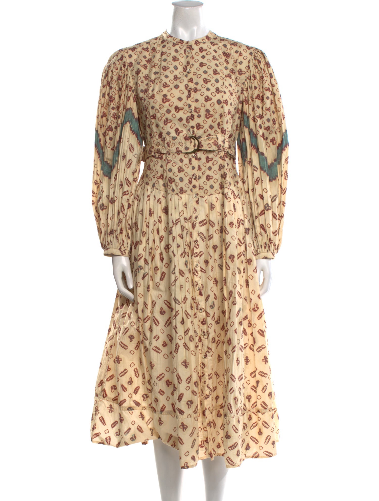Ulla Johnson Printed Midi Length Dress w/ Tags