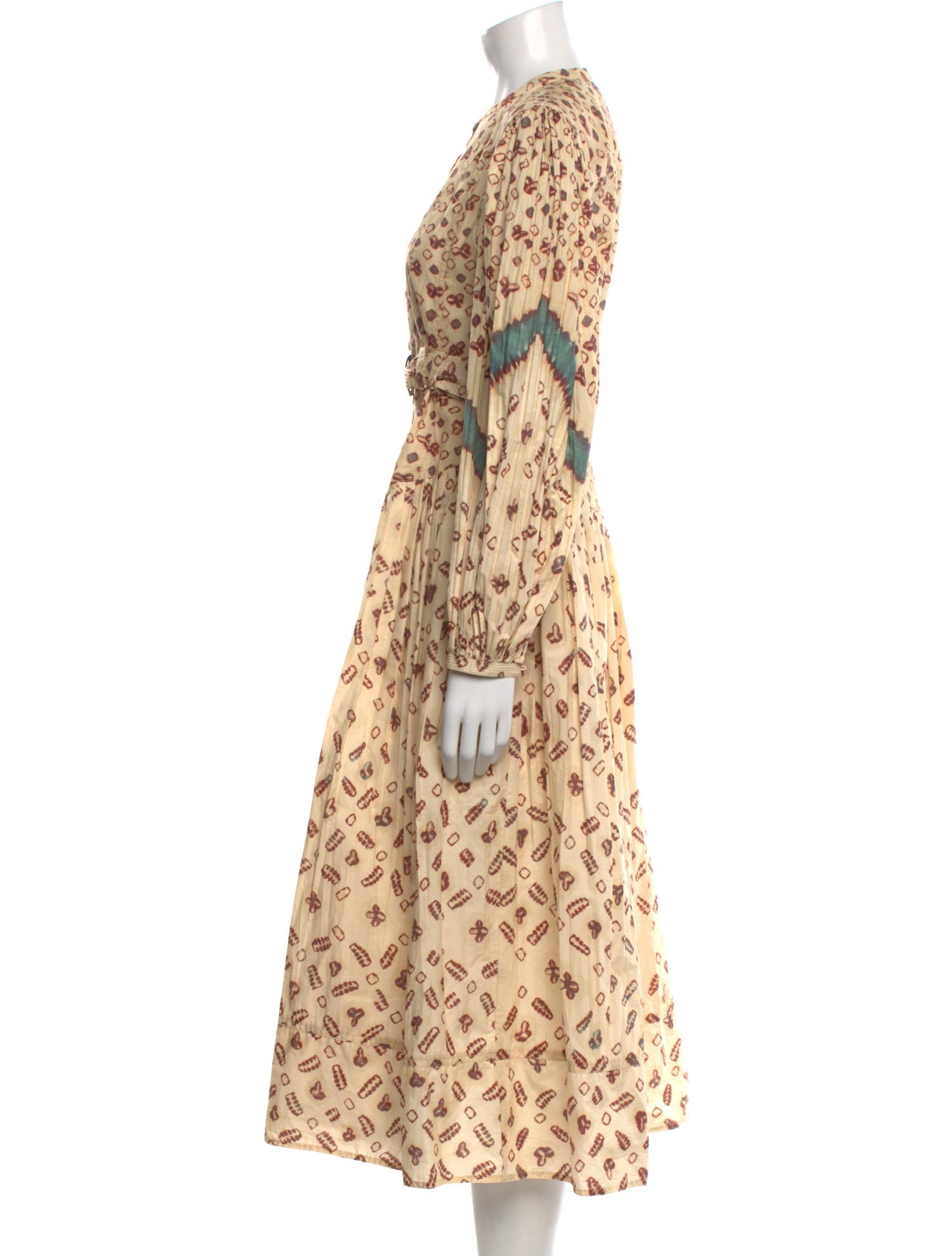 Ulla Johnson Printed Midi Length Dress w/ Tags