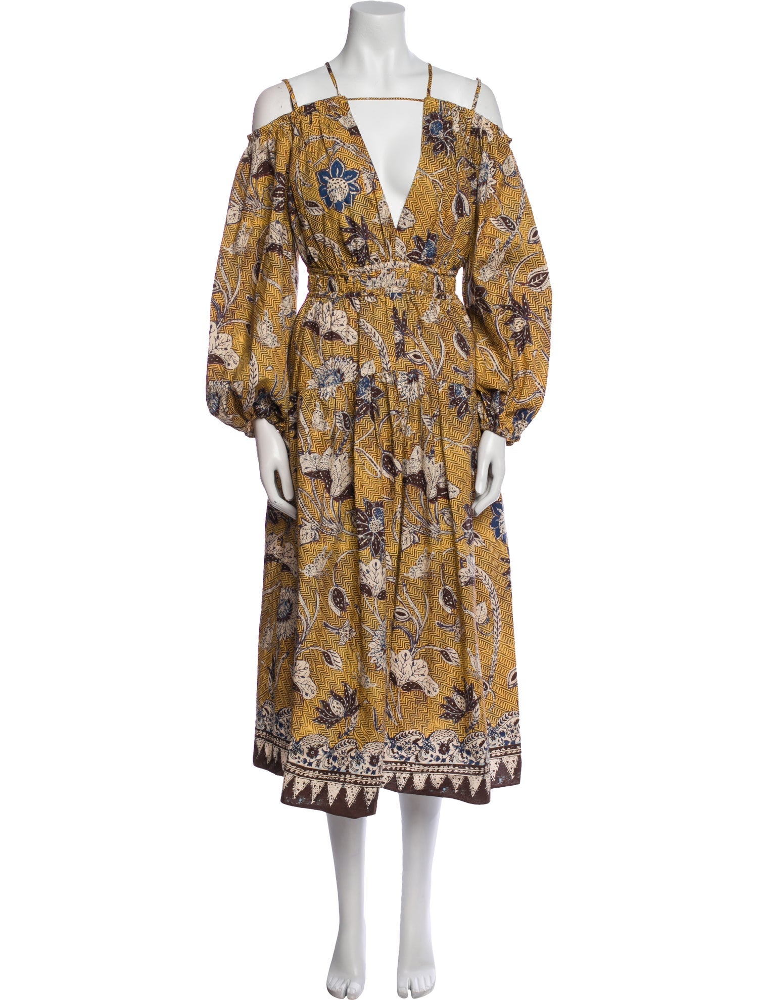 Ulla Johnson Printed Midi Length Dress