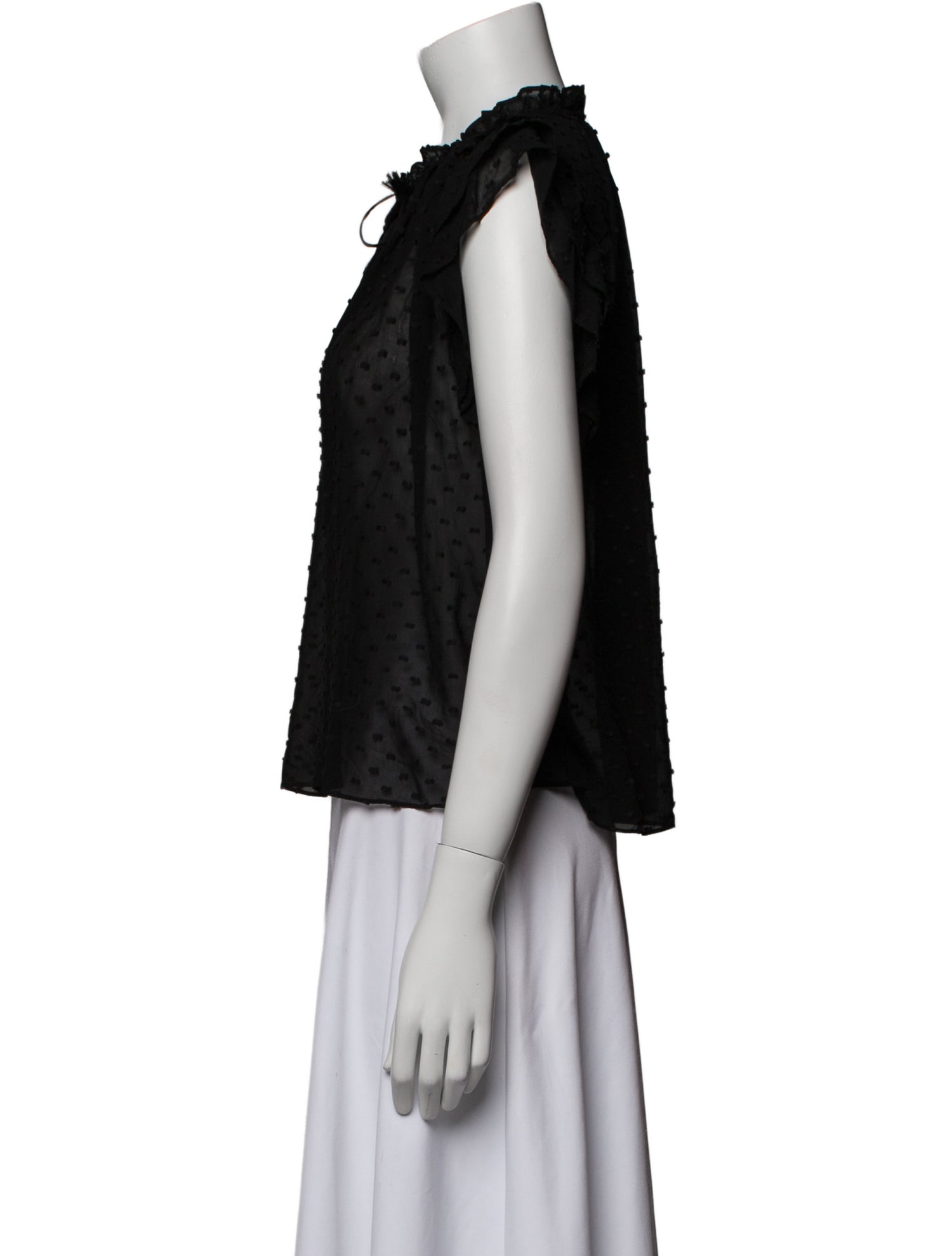 Ulla Johnson Silk V-Neck Blouse