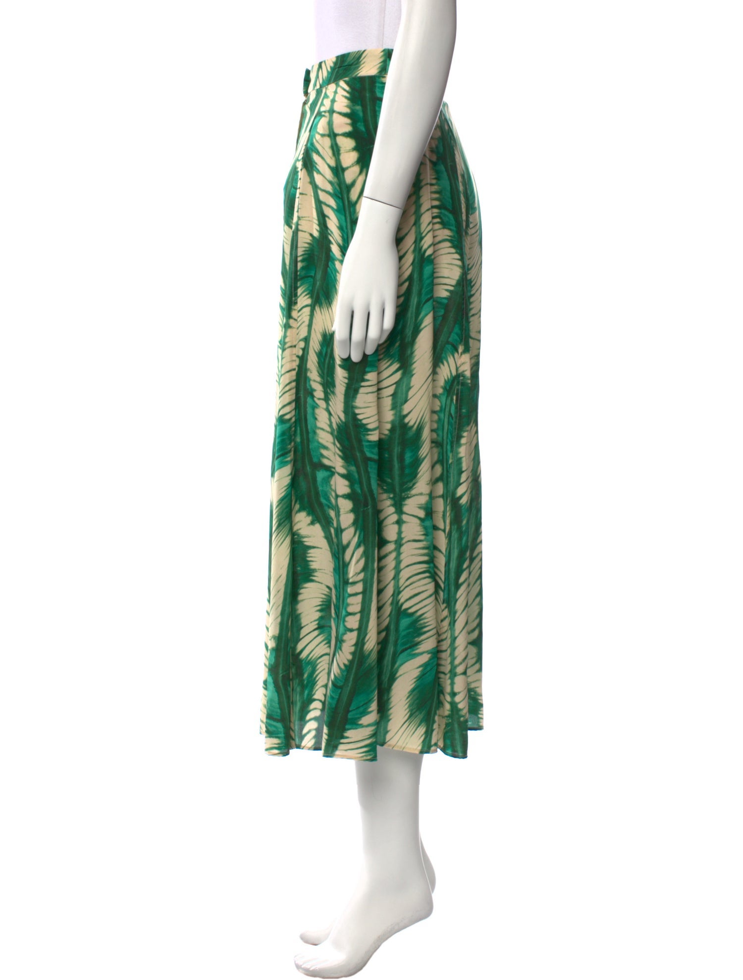 Ulla Johnson Silk Midi Length Skirt