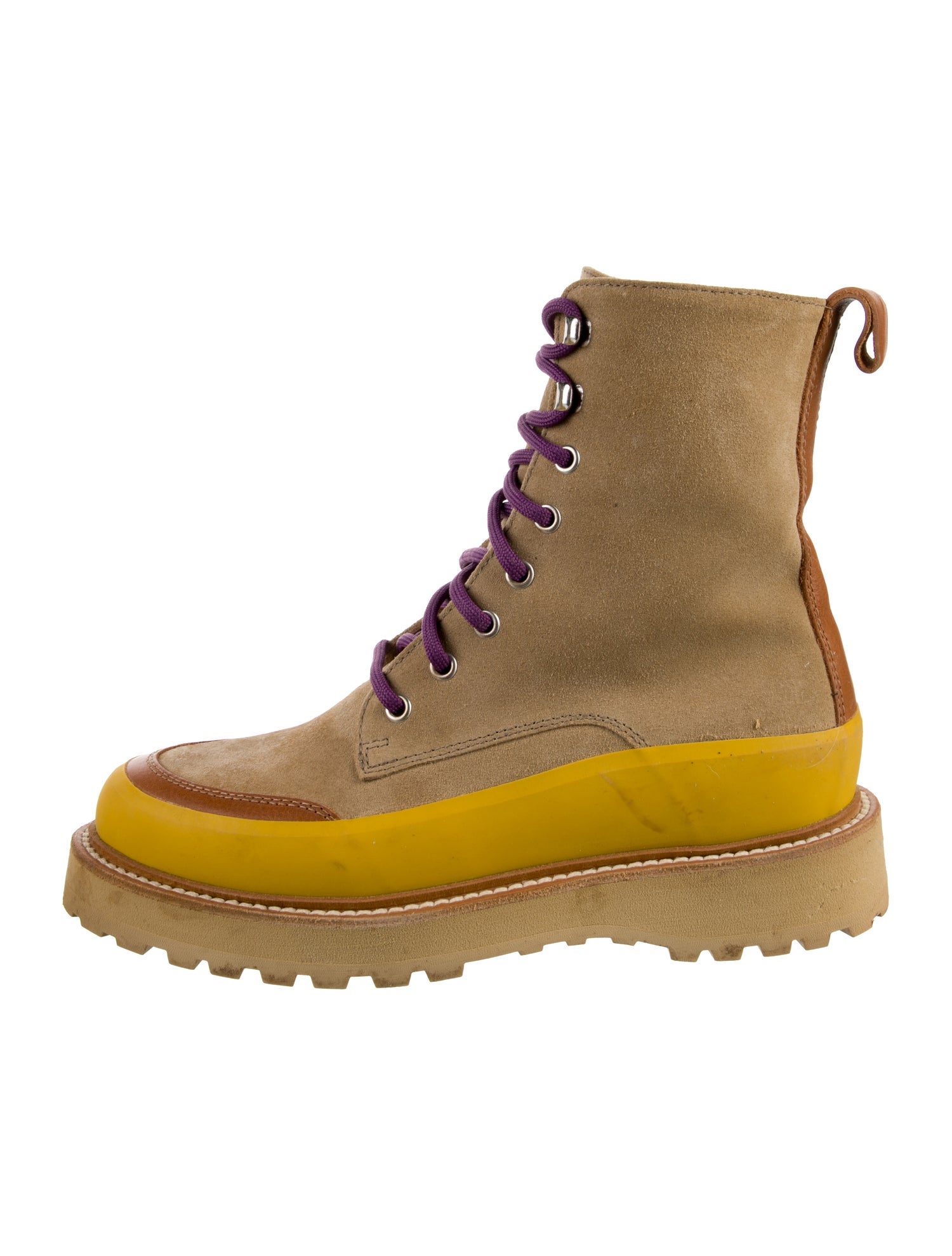 Ulla Johnson Suede Combat Boots