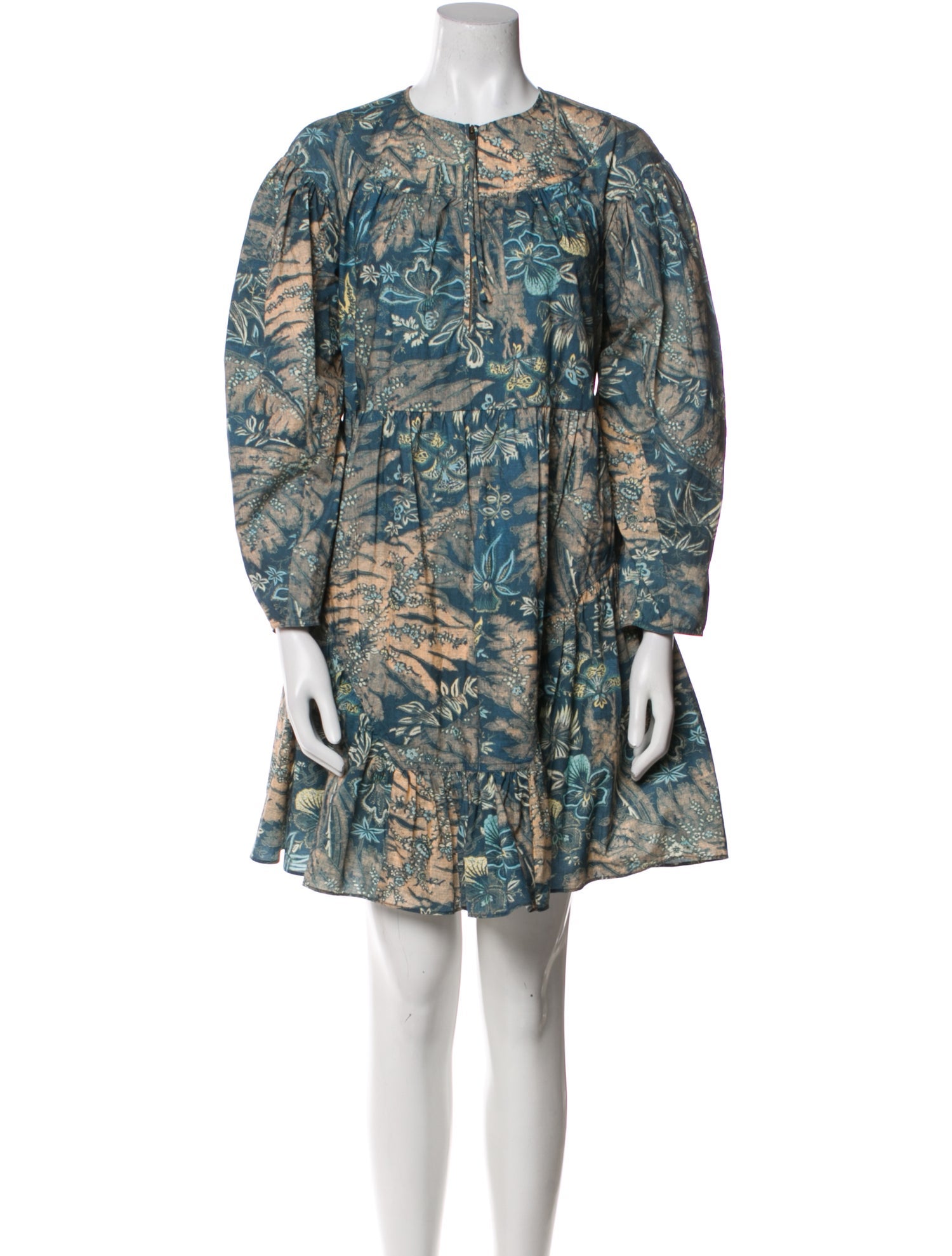 Ulla Johnson Paisley Print Mini Dress
