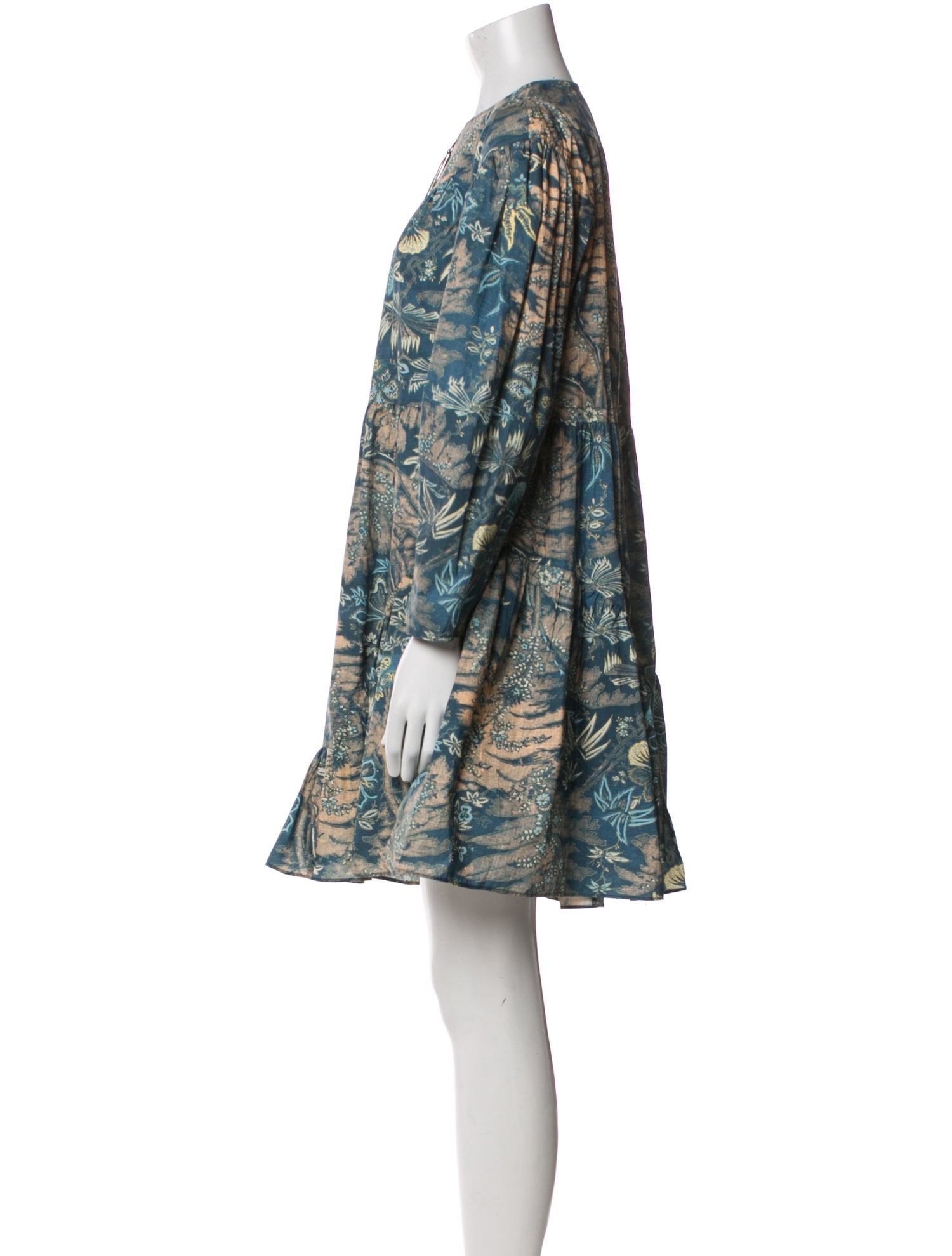 Ulla Johnson Paisley Print Mini Dress