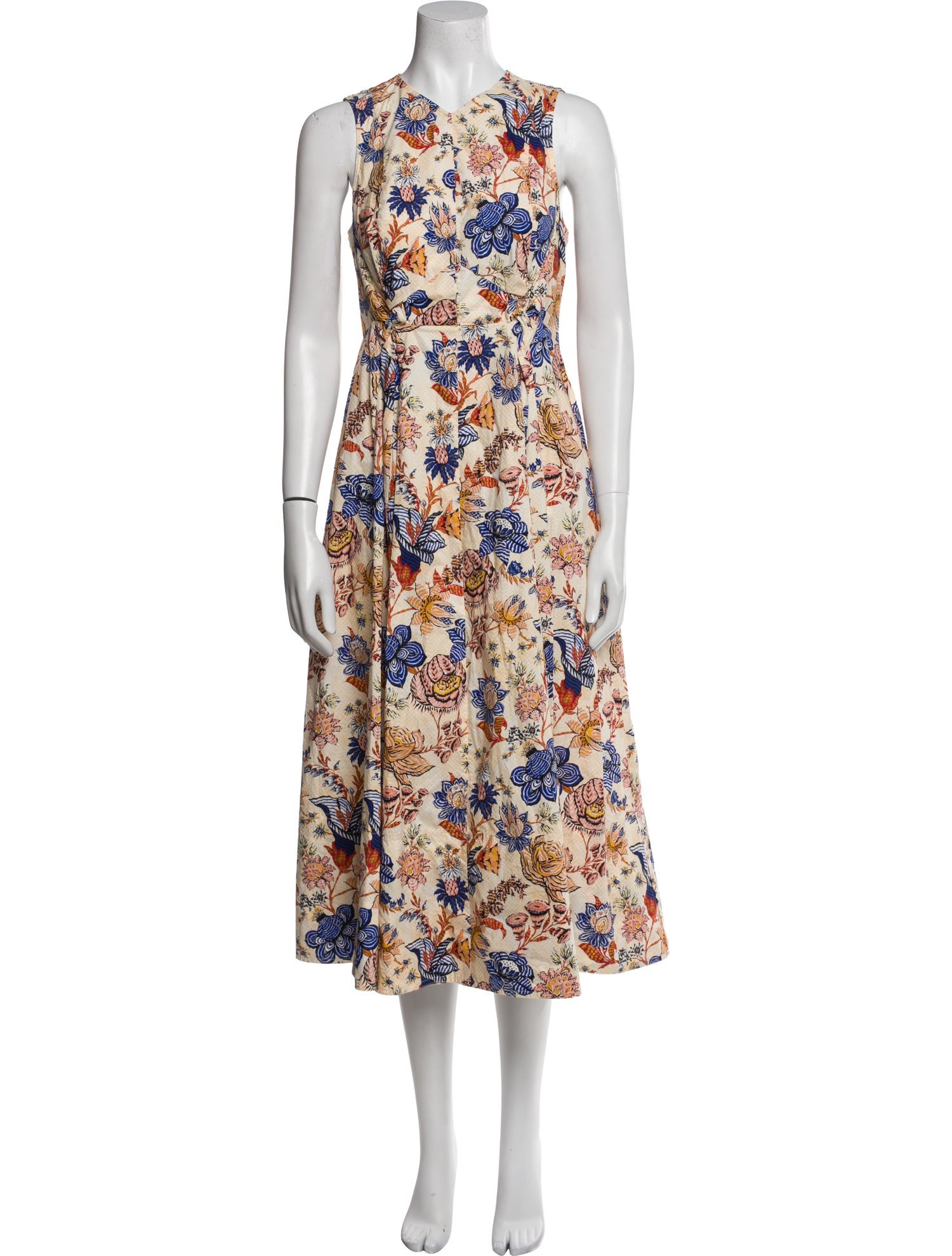 Ulla Johnson Floral Print Long Dress