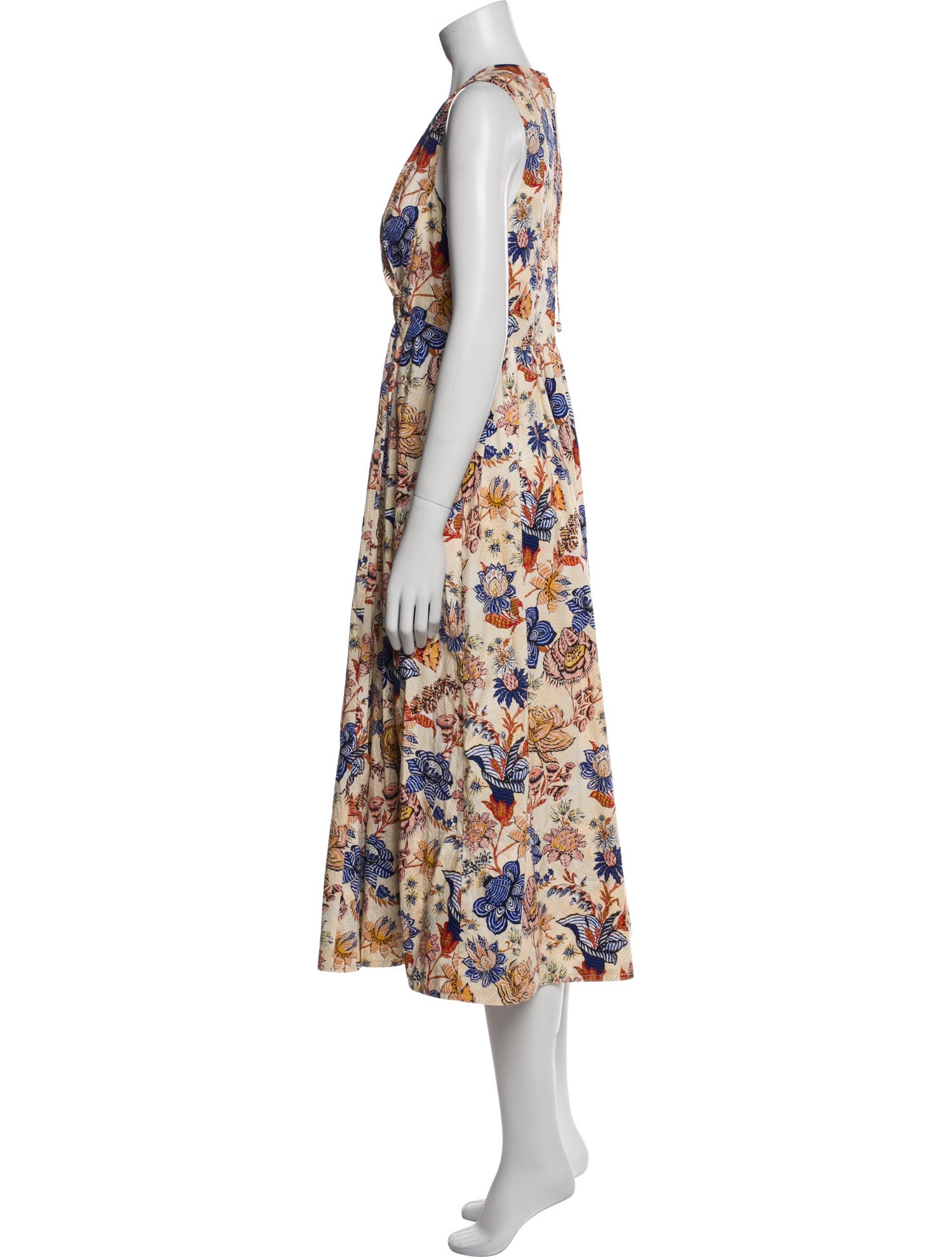Ulla Johnson Floral Print Long Dress
